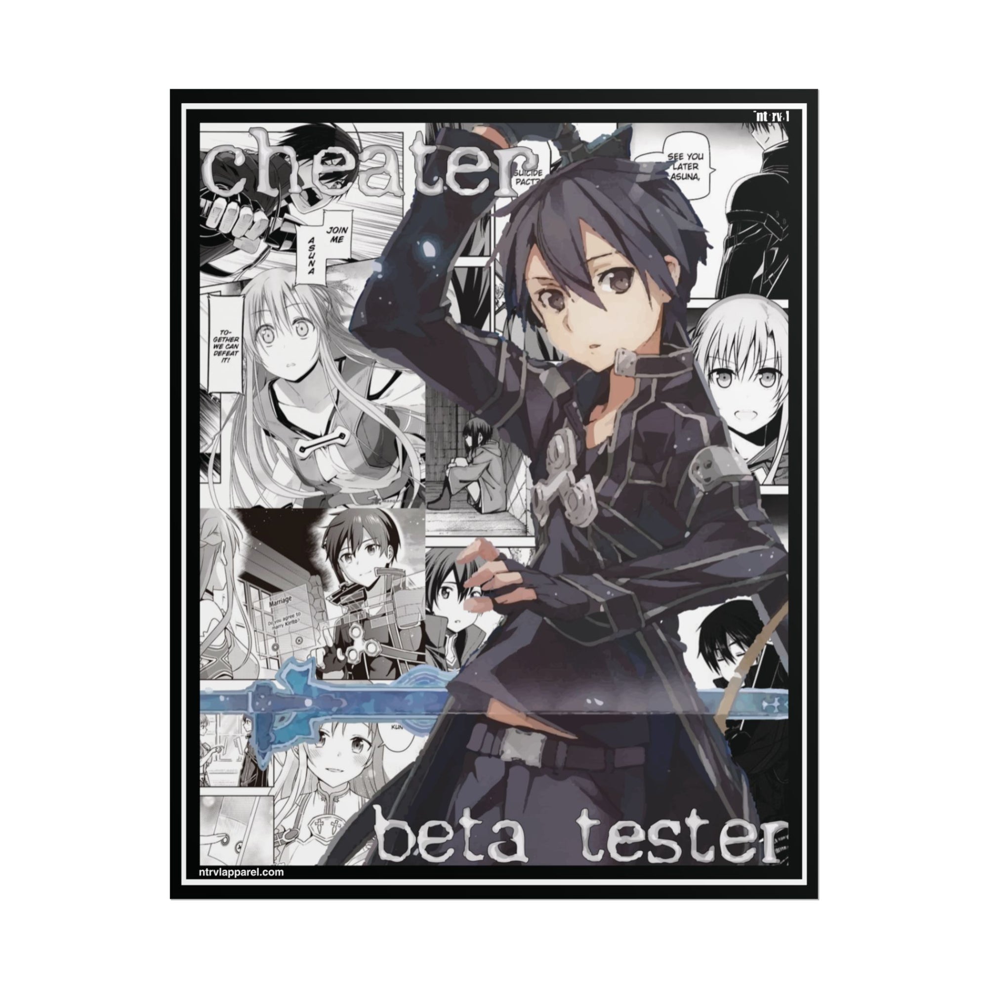 Kazuto Kirigaya (Sword Art Online) Poster