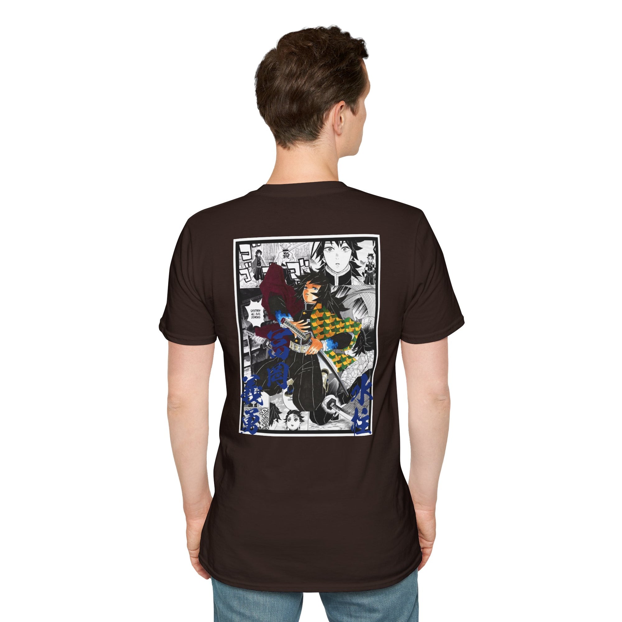 Camiseta informal Giyu Tomioka (DEMON SLAYER)