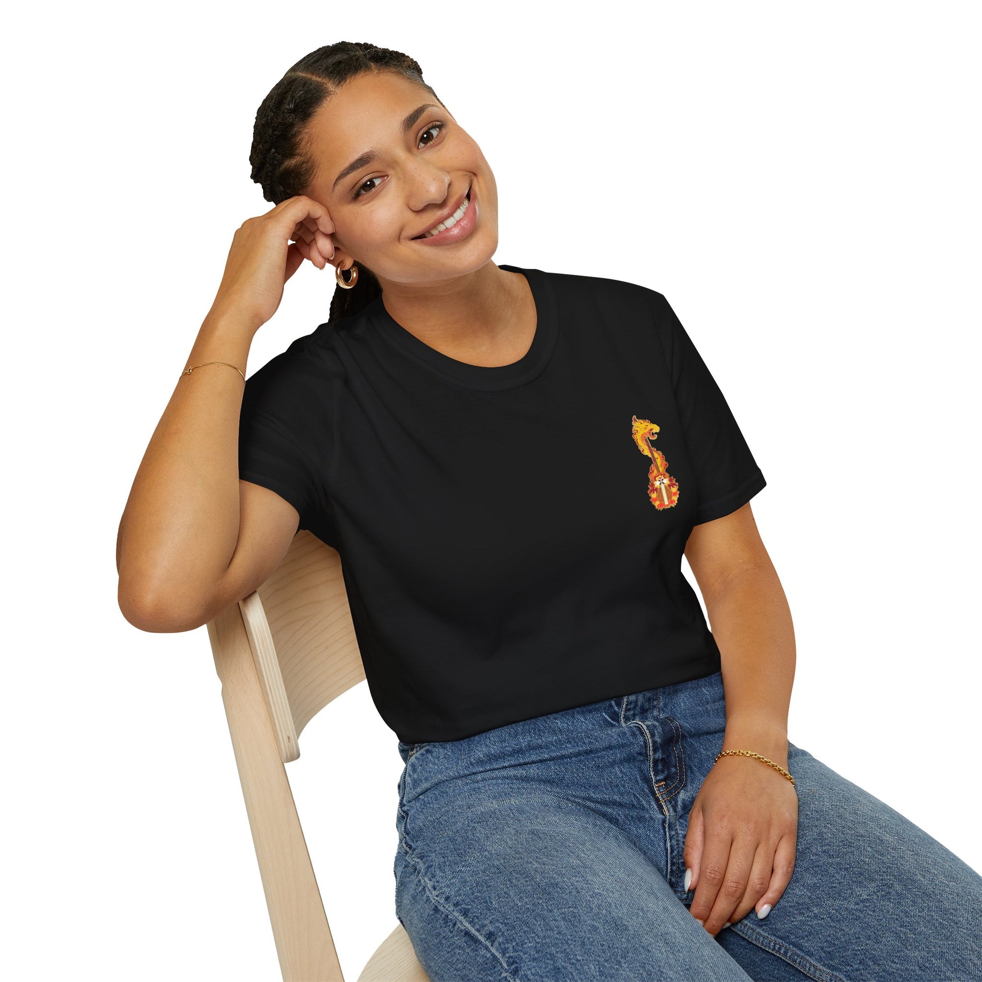 Camiseta informal Kyojuro Rengoku (DEMON SLAYER)