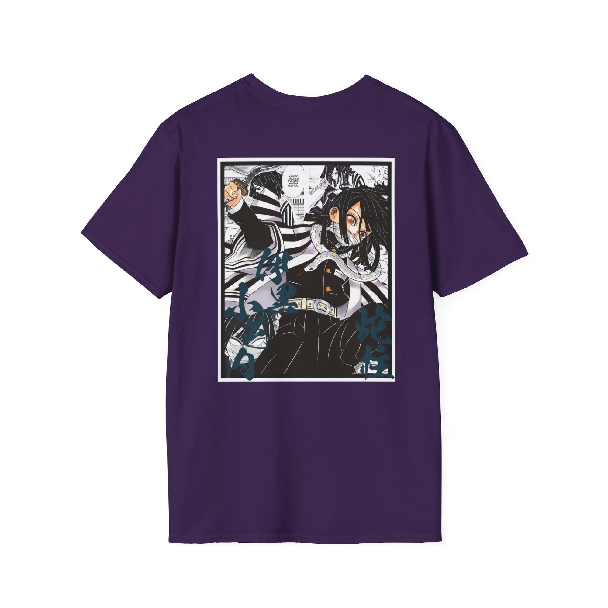 Camiseta informal Obanai Iguro (DEMON SLAYER)