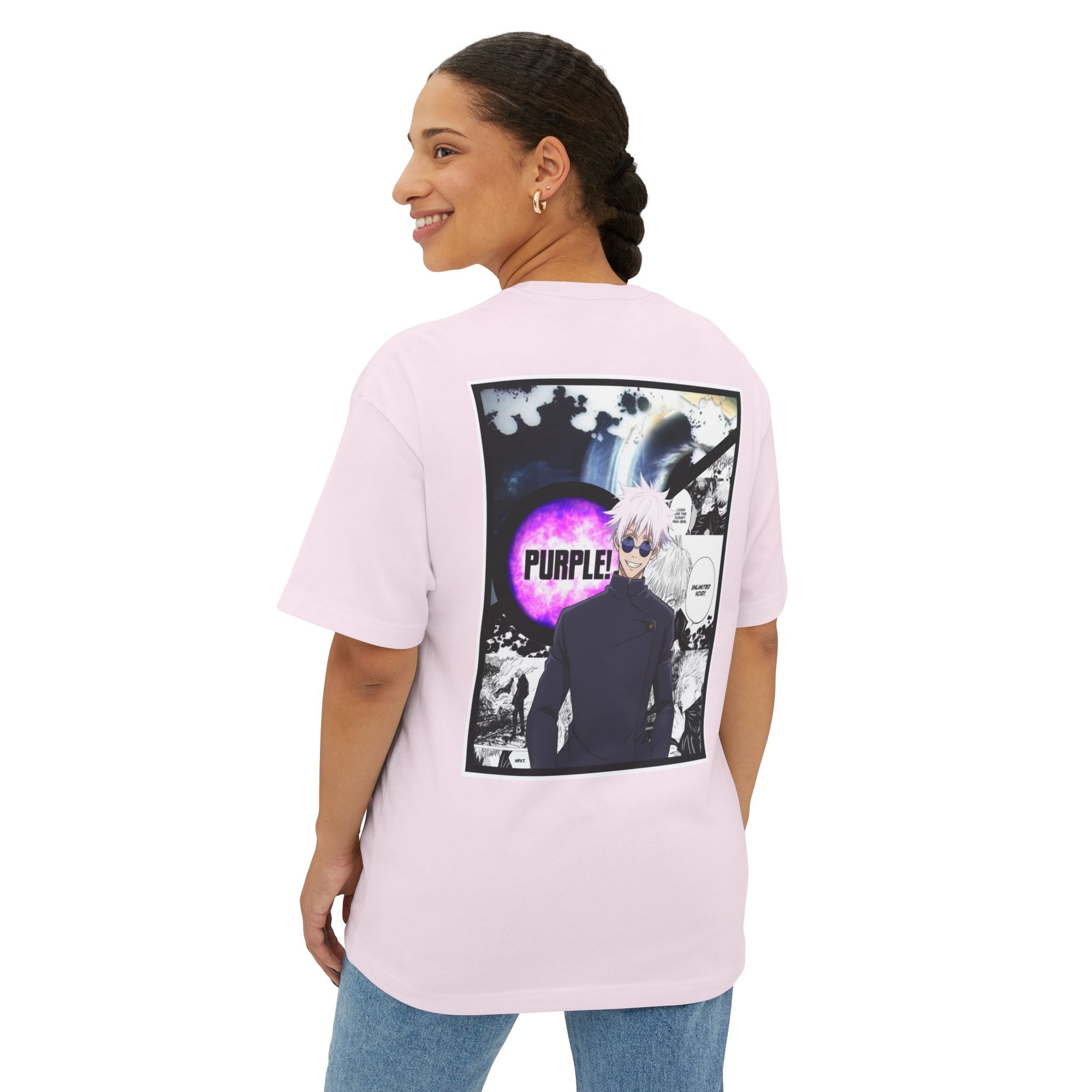 Camiseta extragrande de Satoru Gojo (JUJUTSU KAISEN)