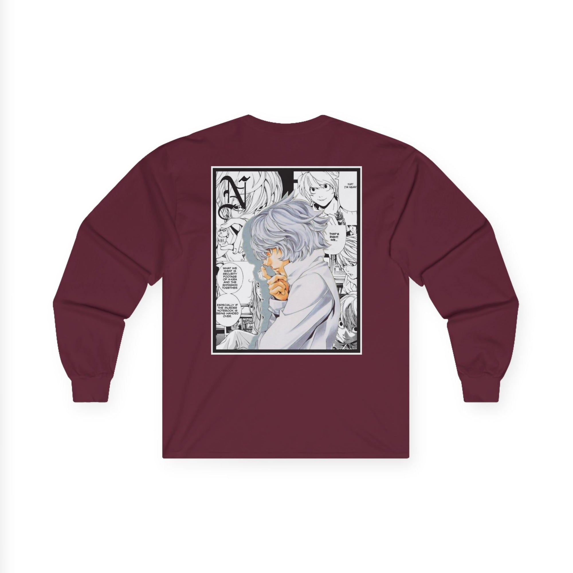N. (DEATH NOTE) Long Sleeve