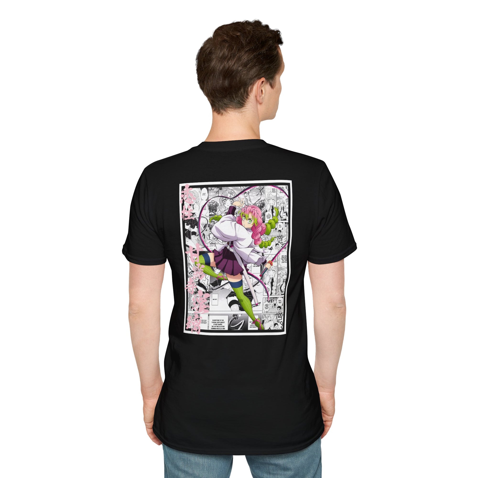 Camiseta informal Kanroji Mitsuri (DEMON SLAYER)