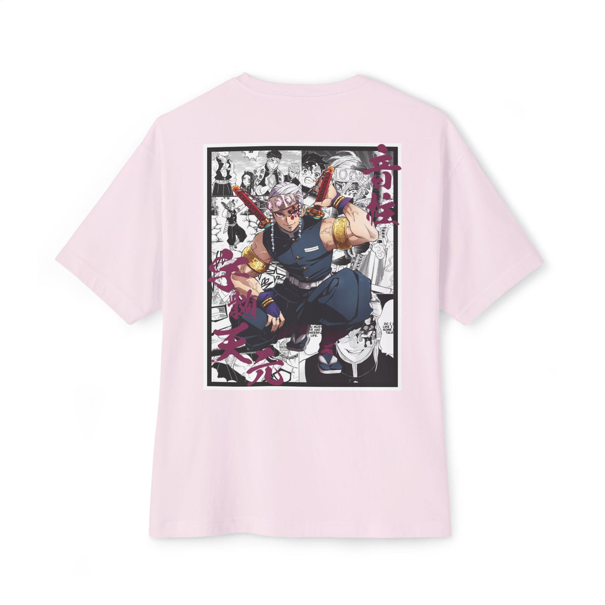 Camiseta extragrande de Tengen Uzui (DEMON SLAYER)