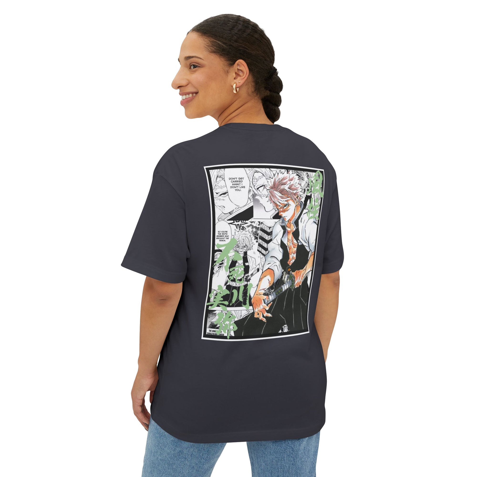 Sanemi Shinazugawa (DEMON SLAYER) Premium Oversized Tee