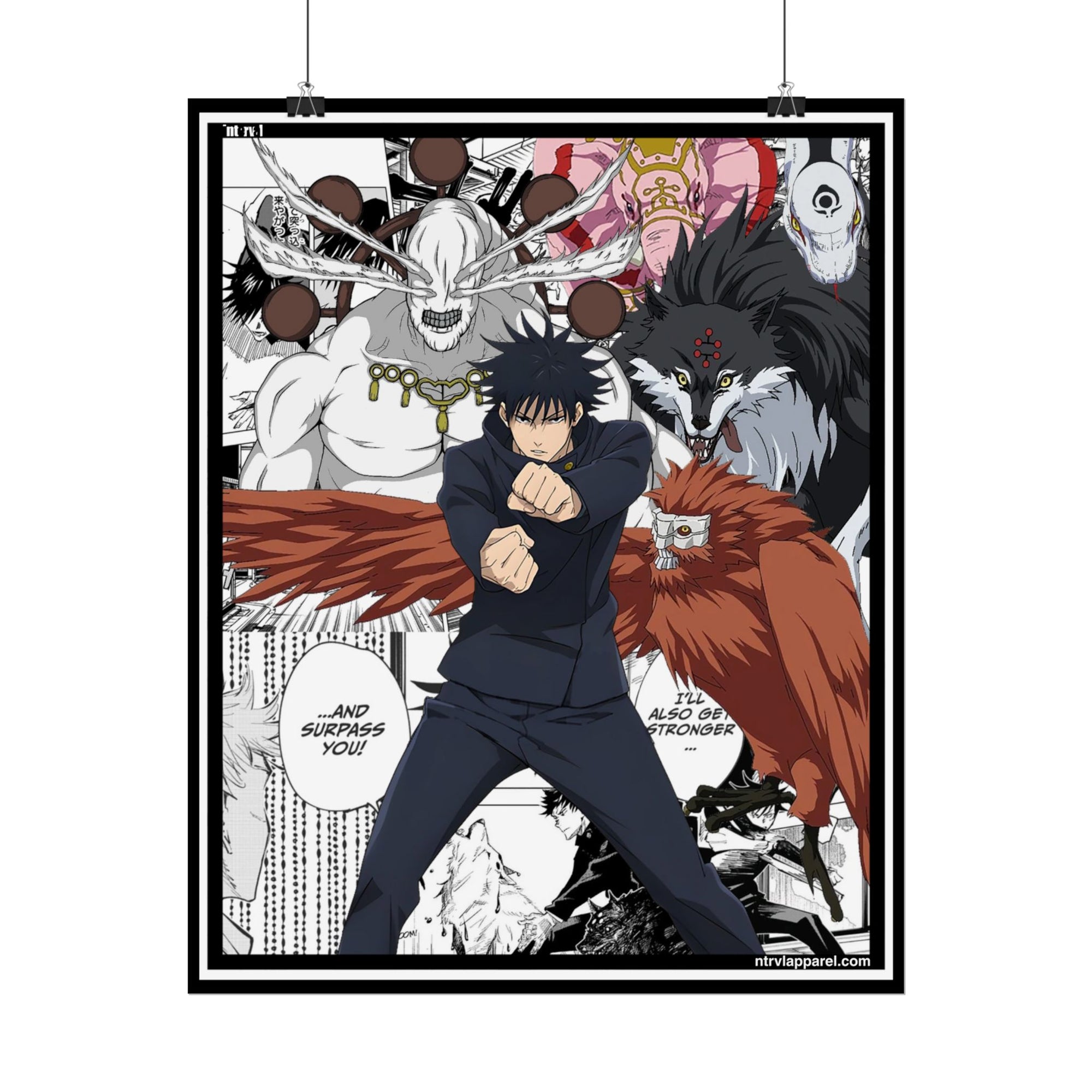 Megumi Fushiguro (Jujutsu Kaisen) Poster
