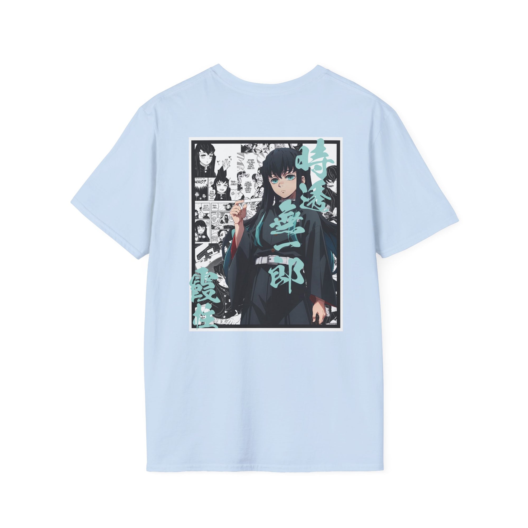 Camiseta informal de Muichiro Tokito (DEMON SLAYER)