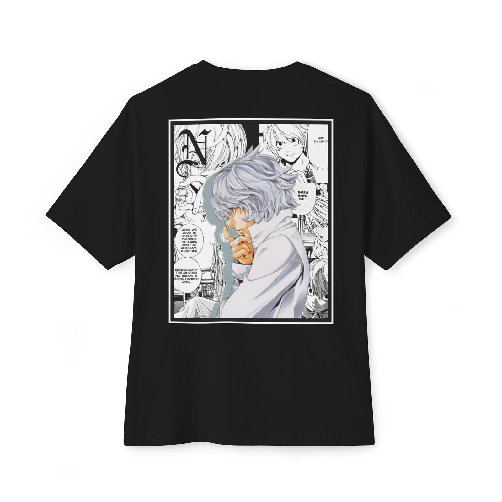 N. (DEATH NOTE) Premium Oversized Tee