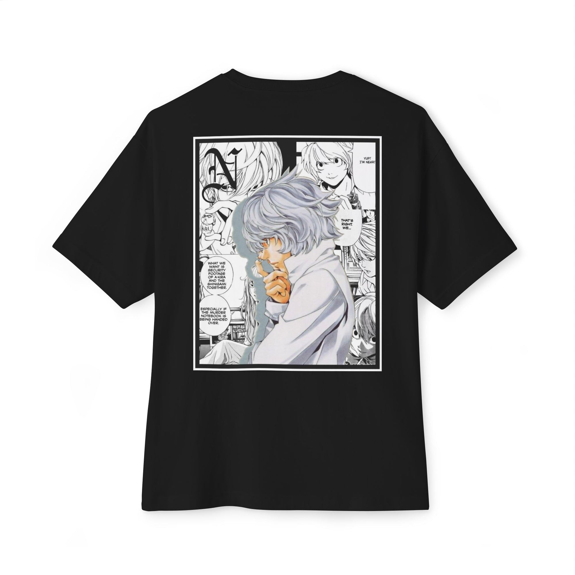 N. (DEATH NOTE) Premium Oversized Tee