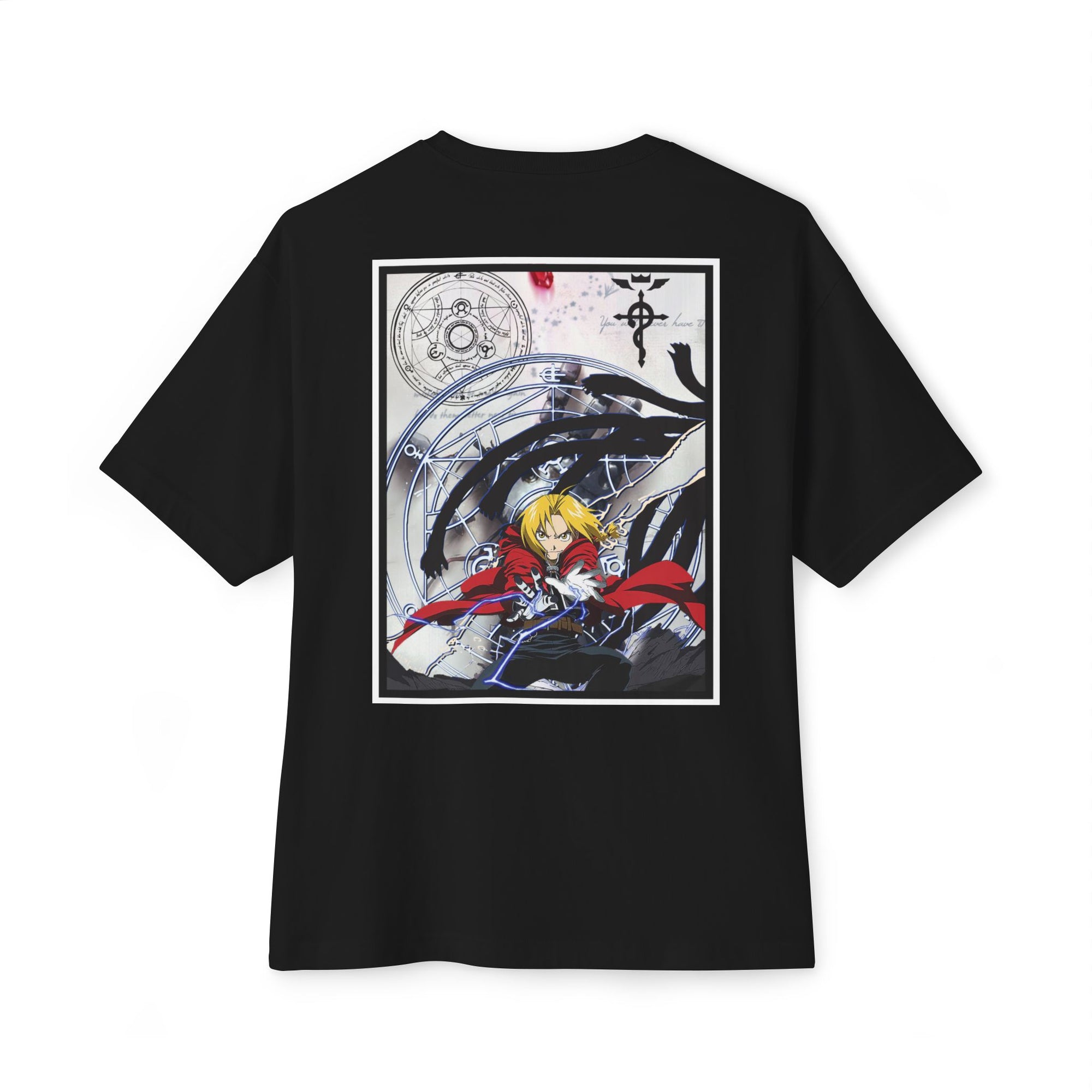 Camiseta extragrande de Edward Elric (FULLMETAL)