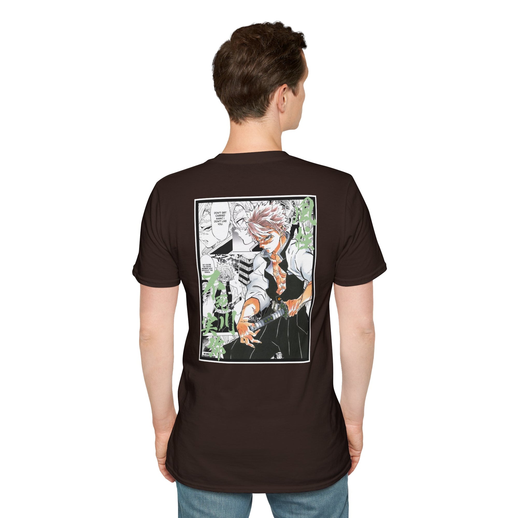 Camiseta informal Sanemi Shinazugawa (DEMON SLAYER)