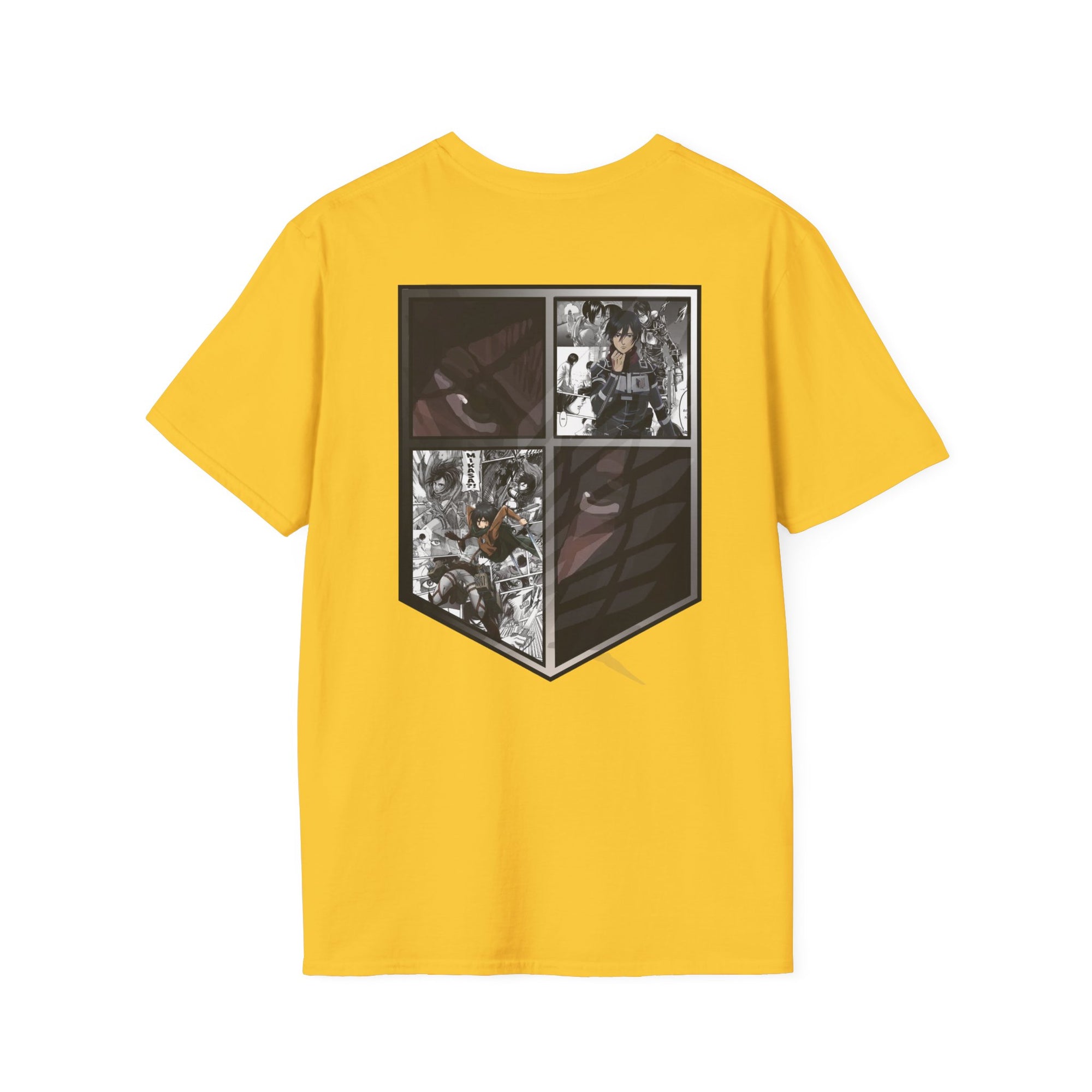 Camiseta informal de Mikasa Ackerman (ATAQUE A LOS TITANES)
