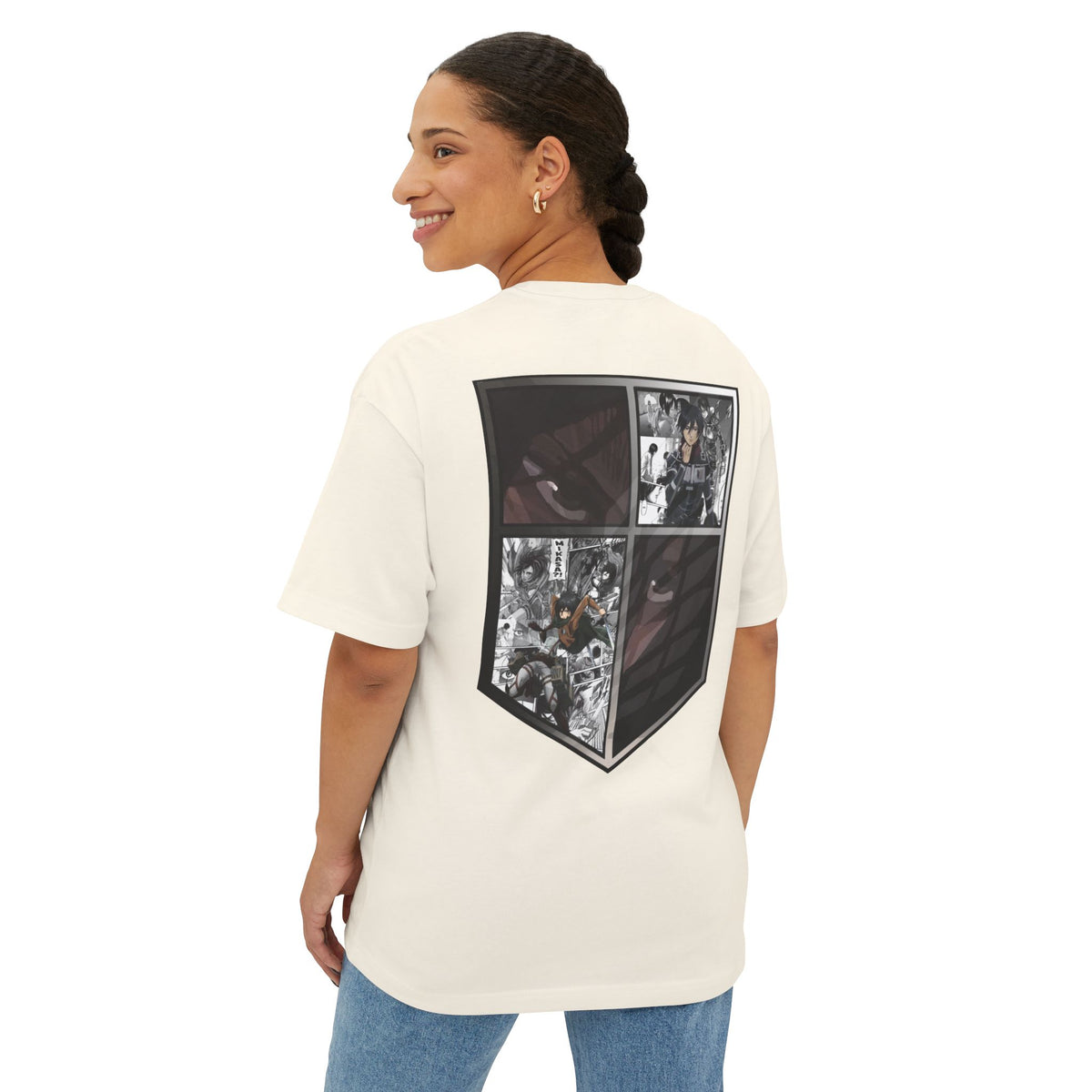 Mikasa Ackerman (ATTACK ON TITAN) Premium Oversized Tee