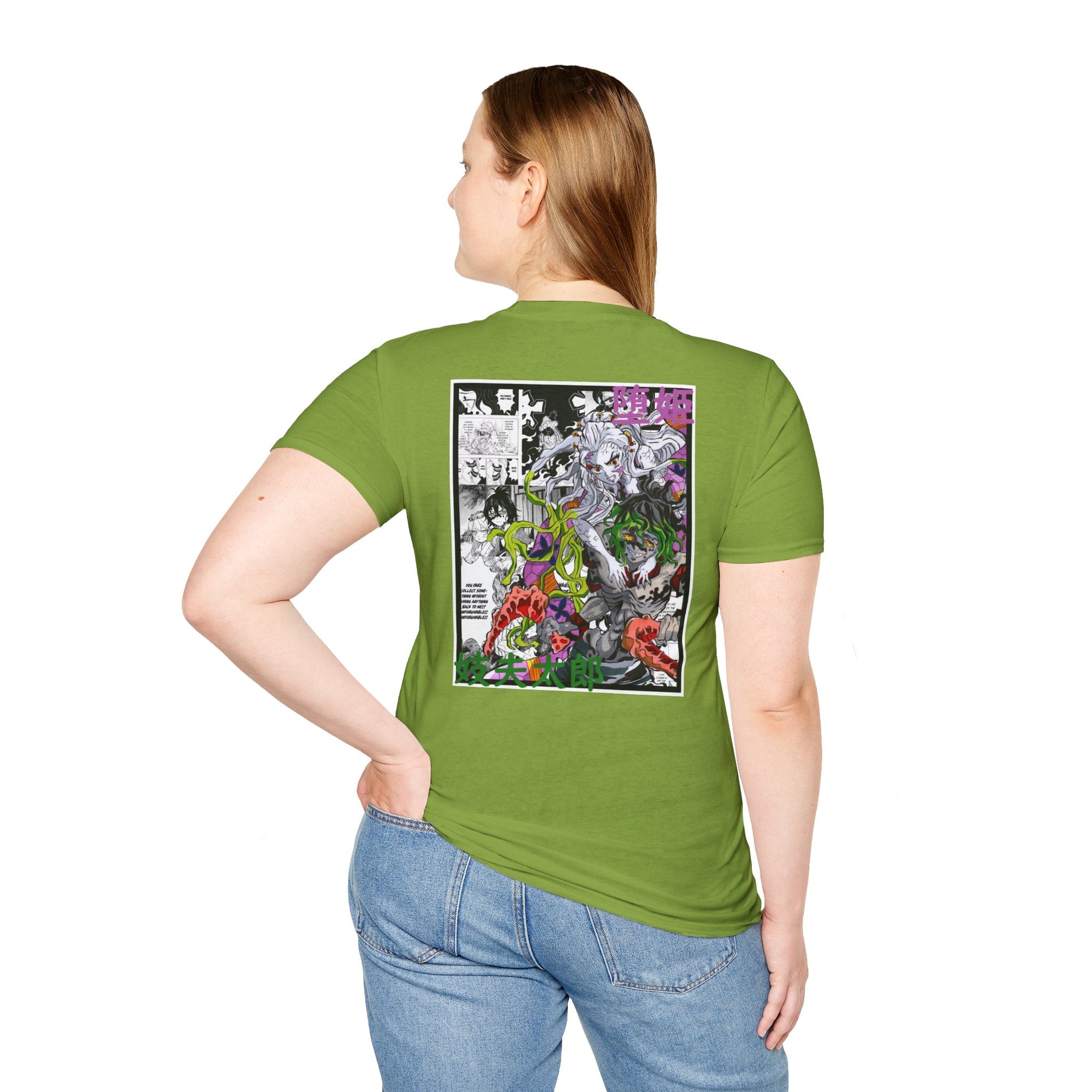 Camiseta informal Gyutaro y Daki (DEMON SLAYER)