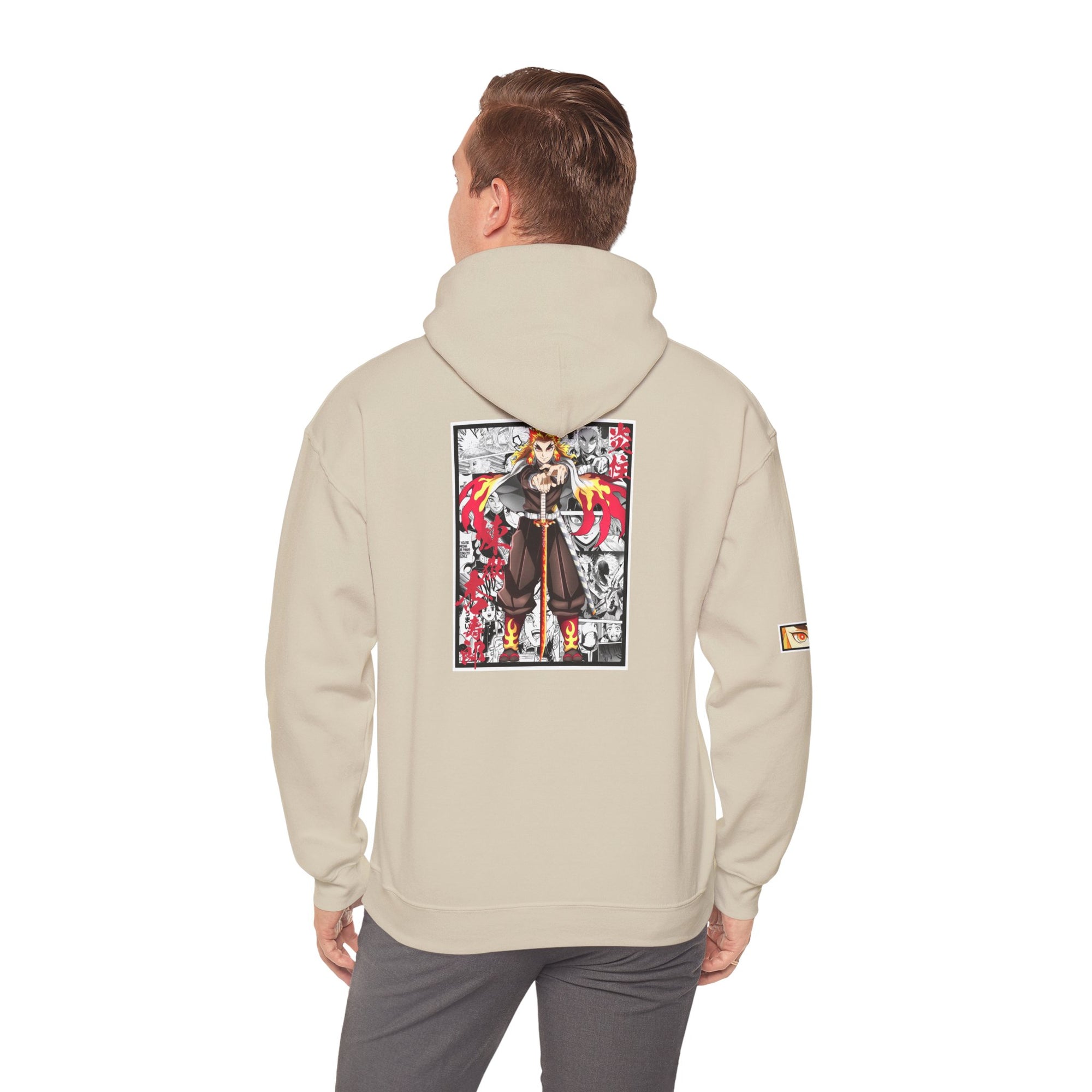 Kyojuro Rengoku (DEMON SLAYER) Sudadera con capucha
