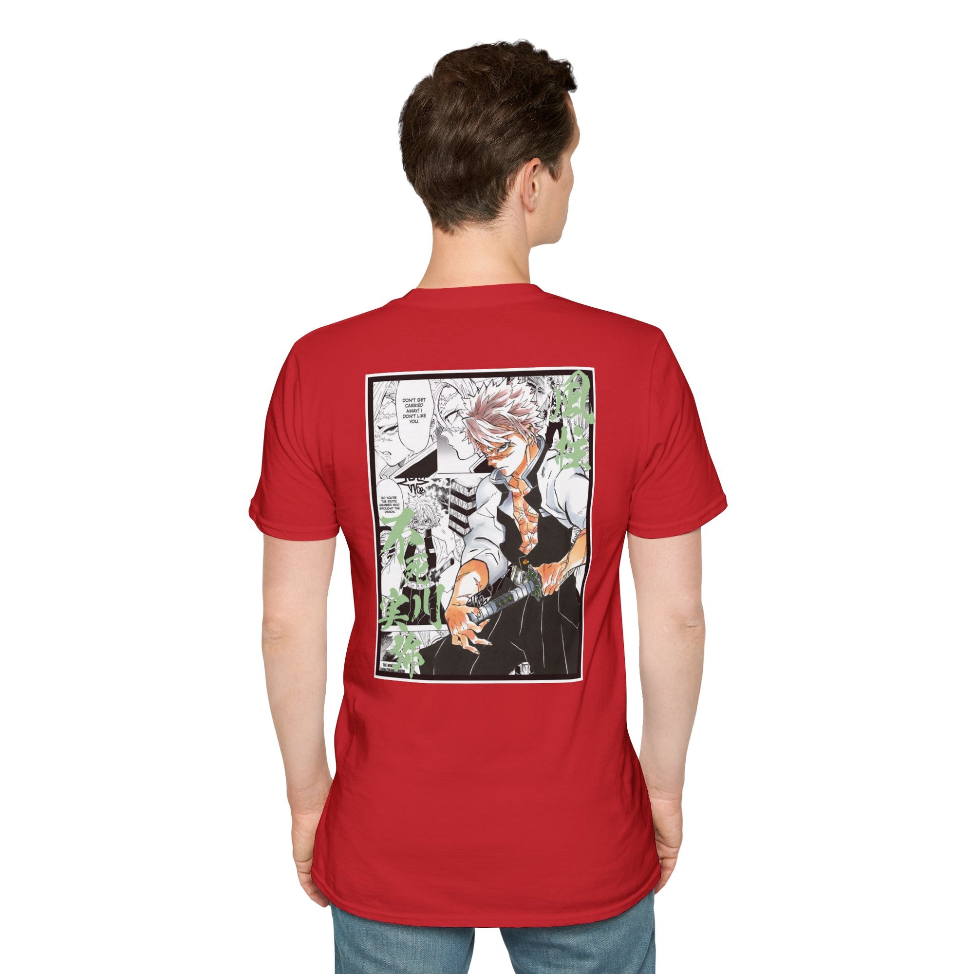 Camiseta informal Sanemi Shinazugawa (DEMON SLAYER)