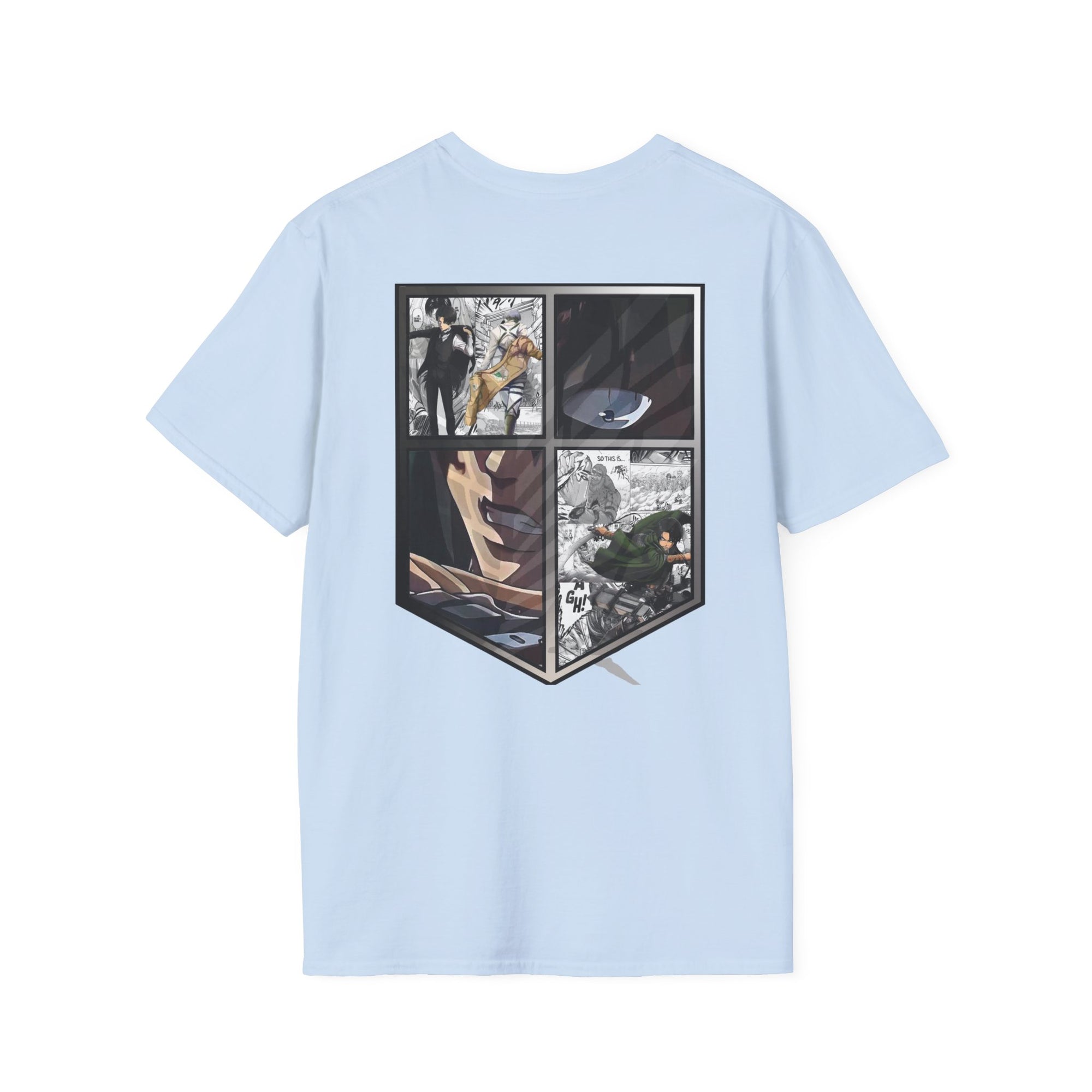 Camiseta informal de Levi Ackerman (ATAQUE A LOS TITANES)