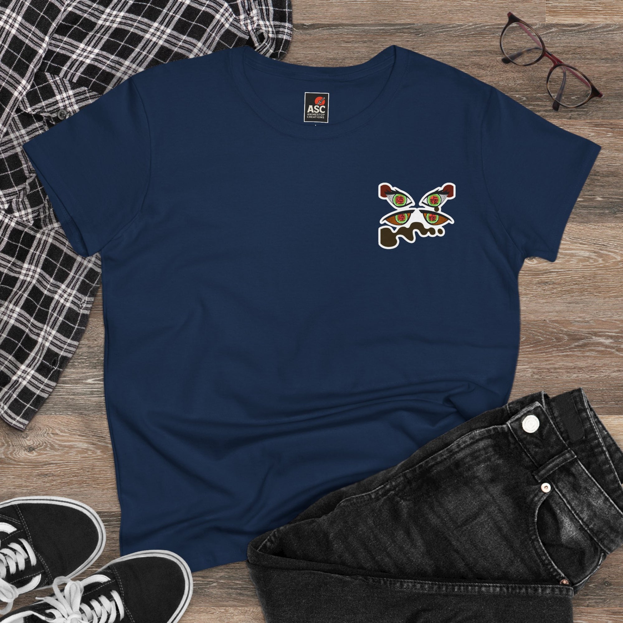 Camiseta para mujer Gyutaro y Daki (DEMON SLAYER)