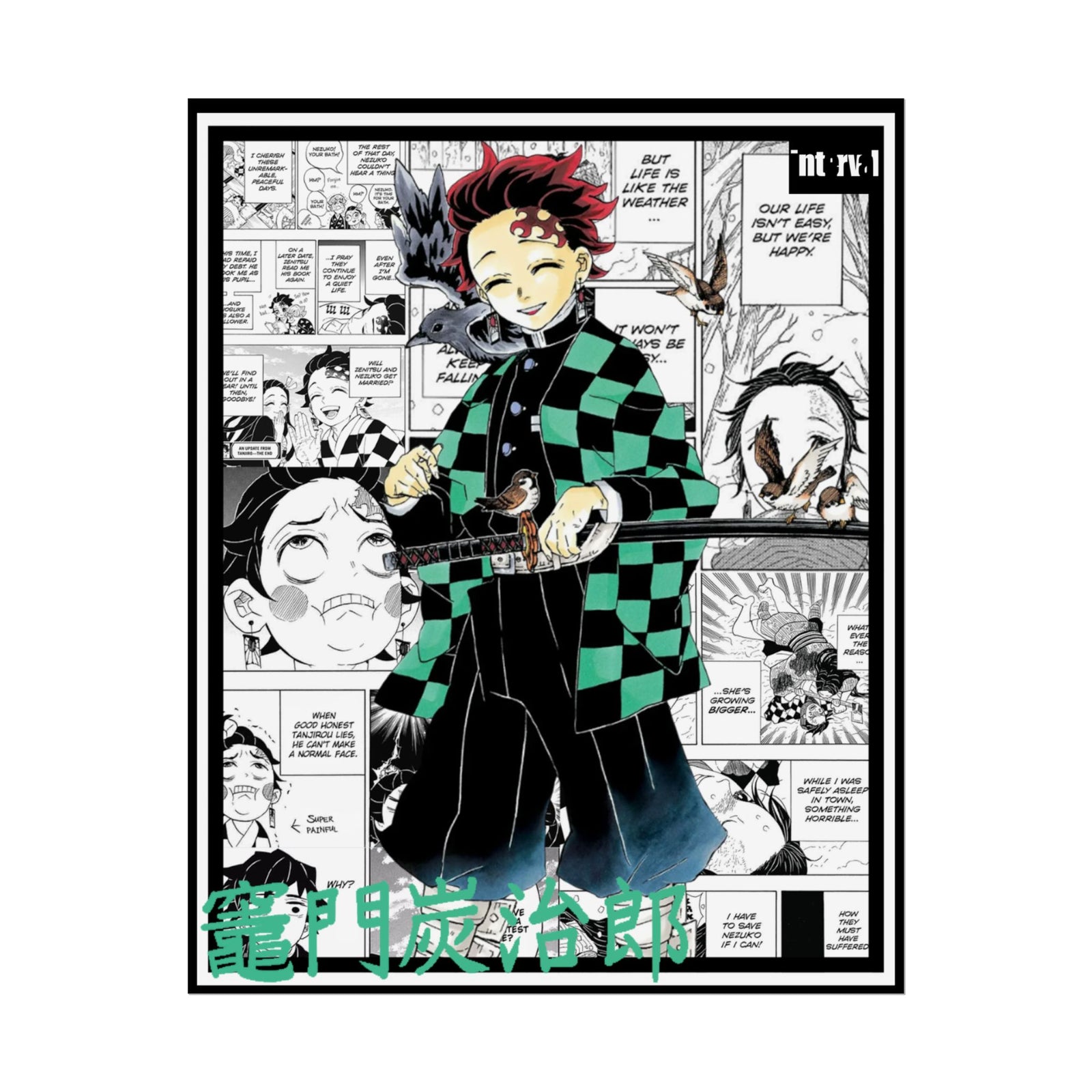 Tanjiro Kamado (Demon Slayer) Poster