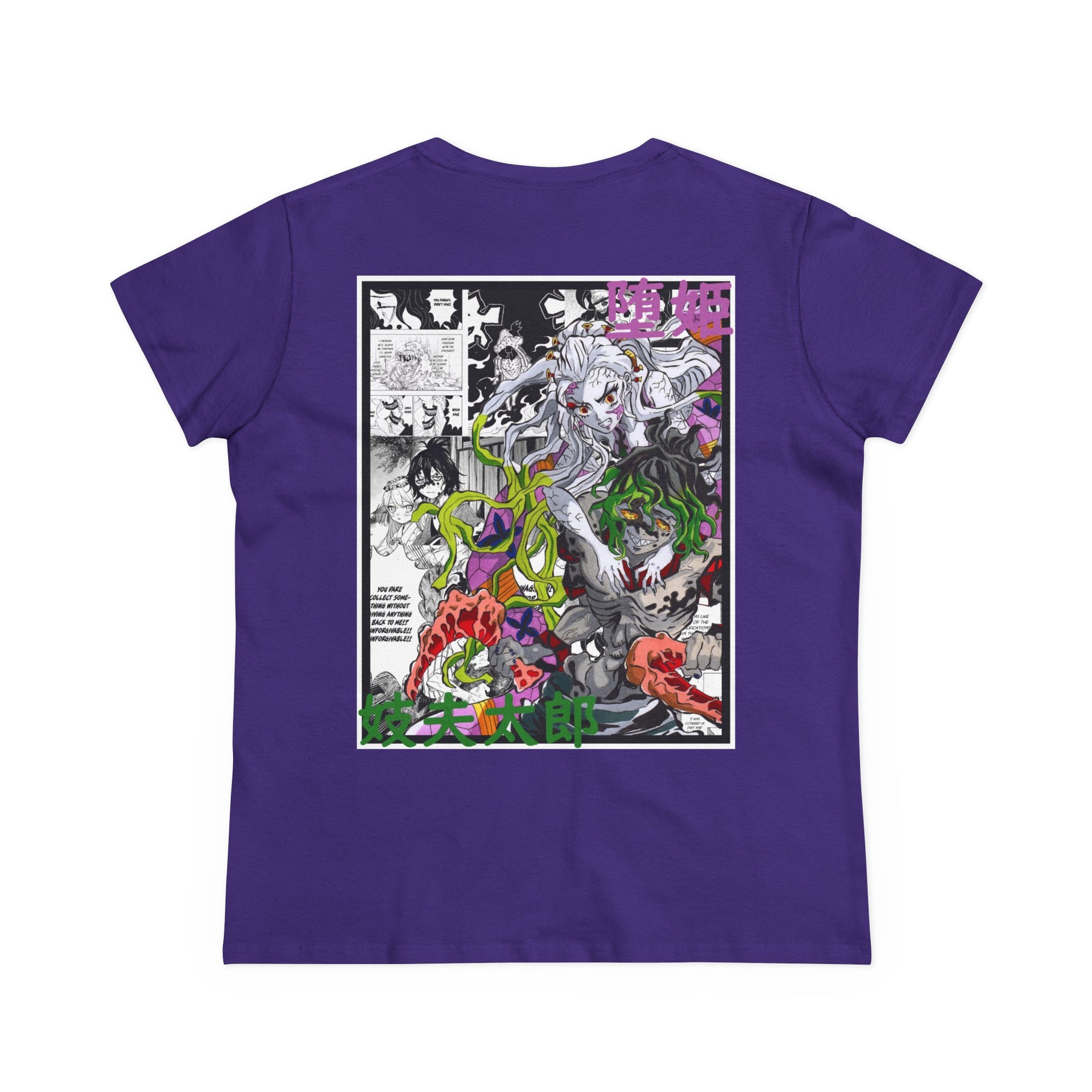 Camiseta para mujer Gyutaro y Daki (DEMON SLAYER)