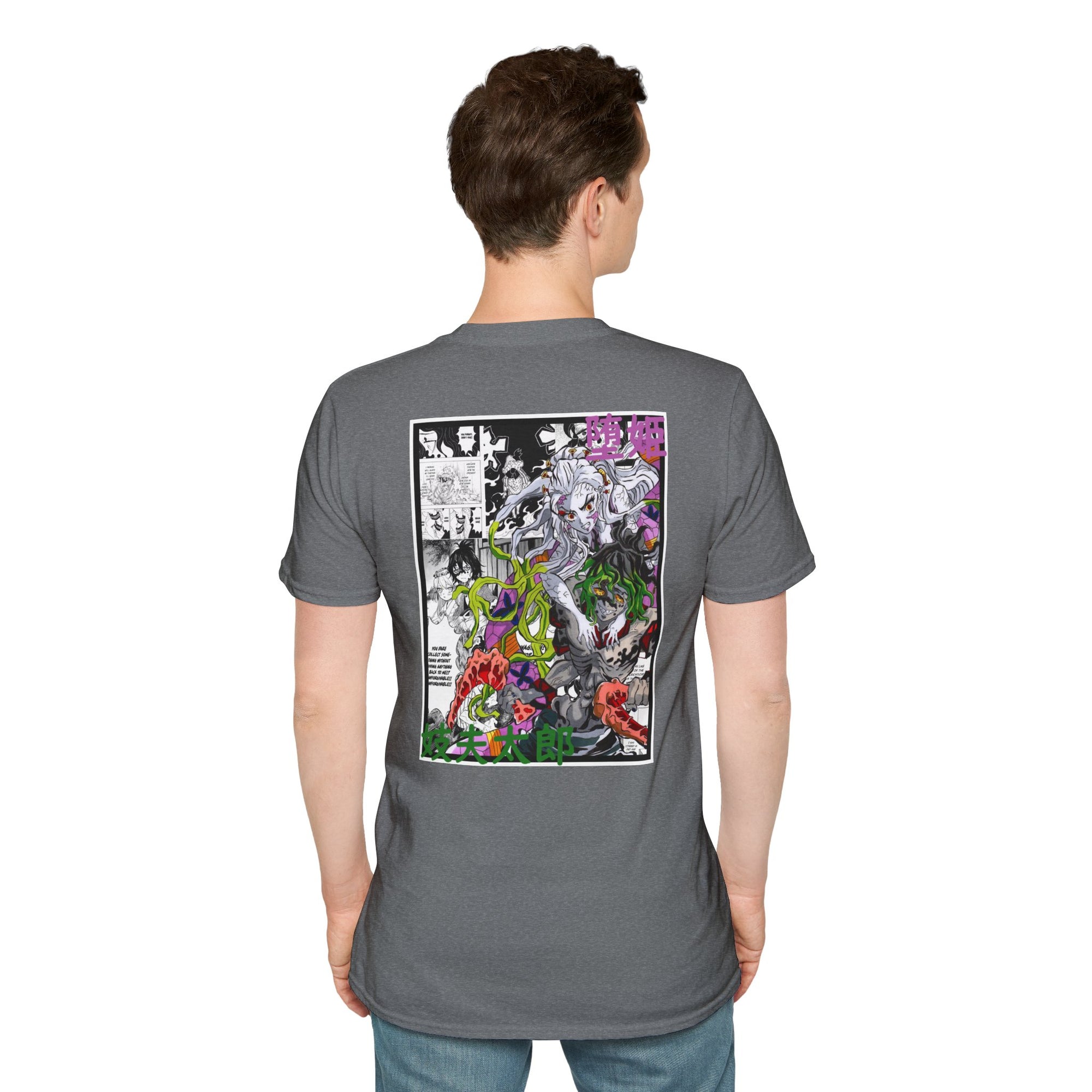 Camiseta informal Gyutaro y Daki (DEMON SLAYER)