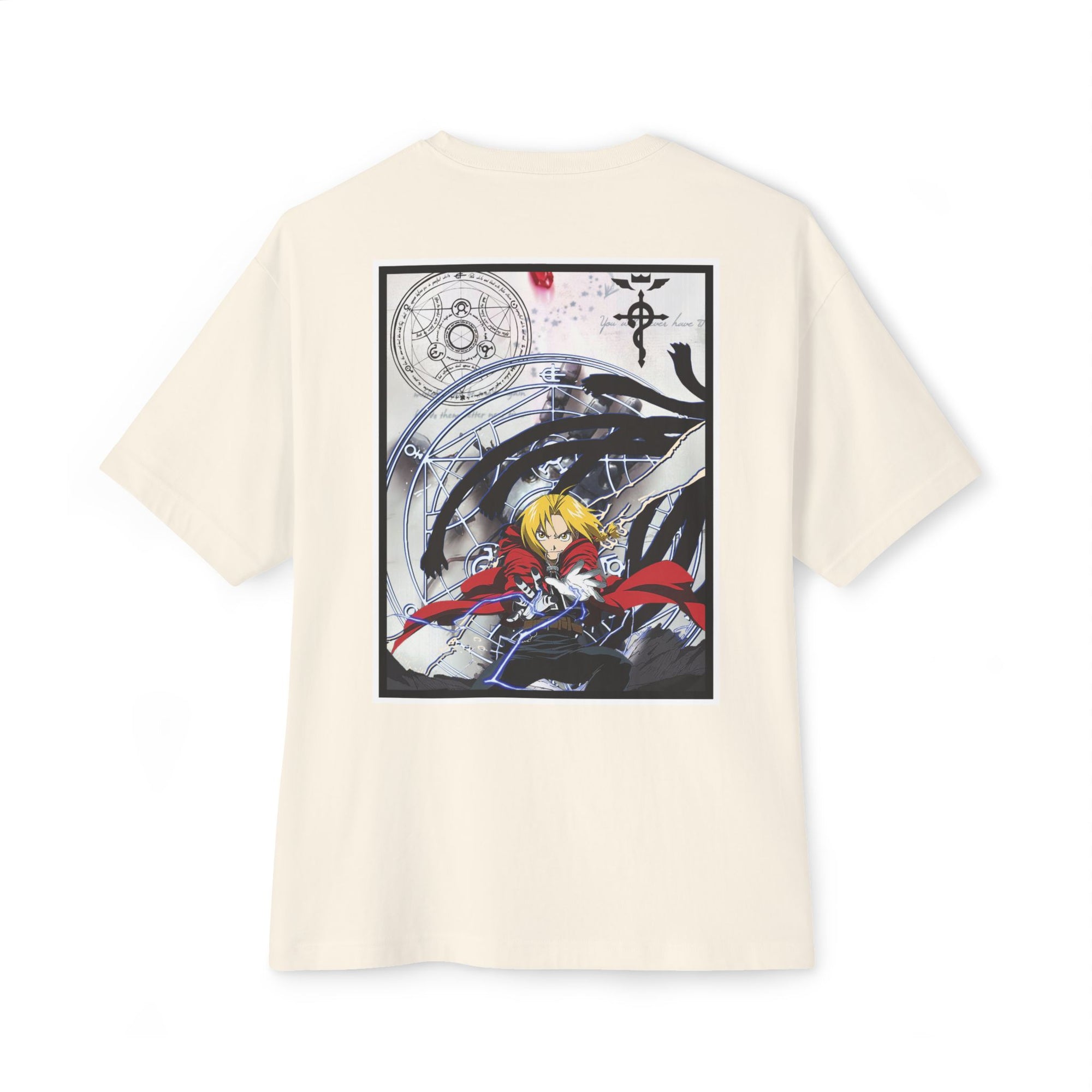 Camiseta extragrande de Edward Elric (FULLMETAL)