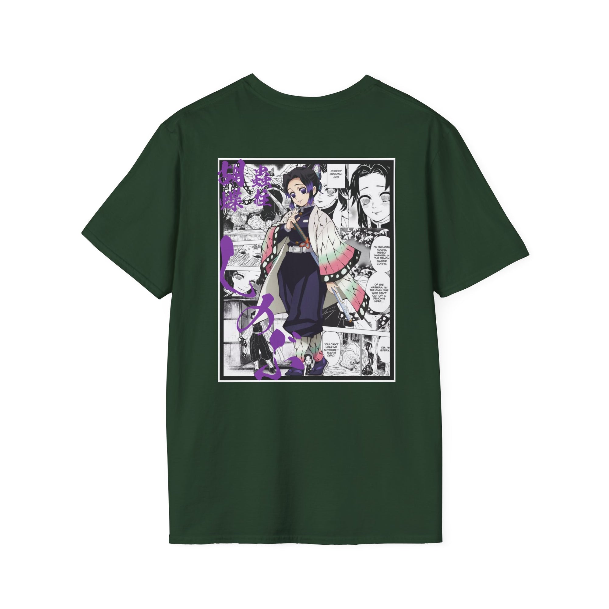 Camiseta informal de Shinobu Kochō (DEMON SLAYER)