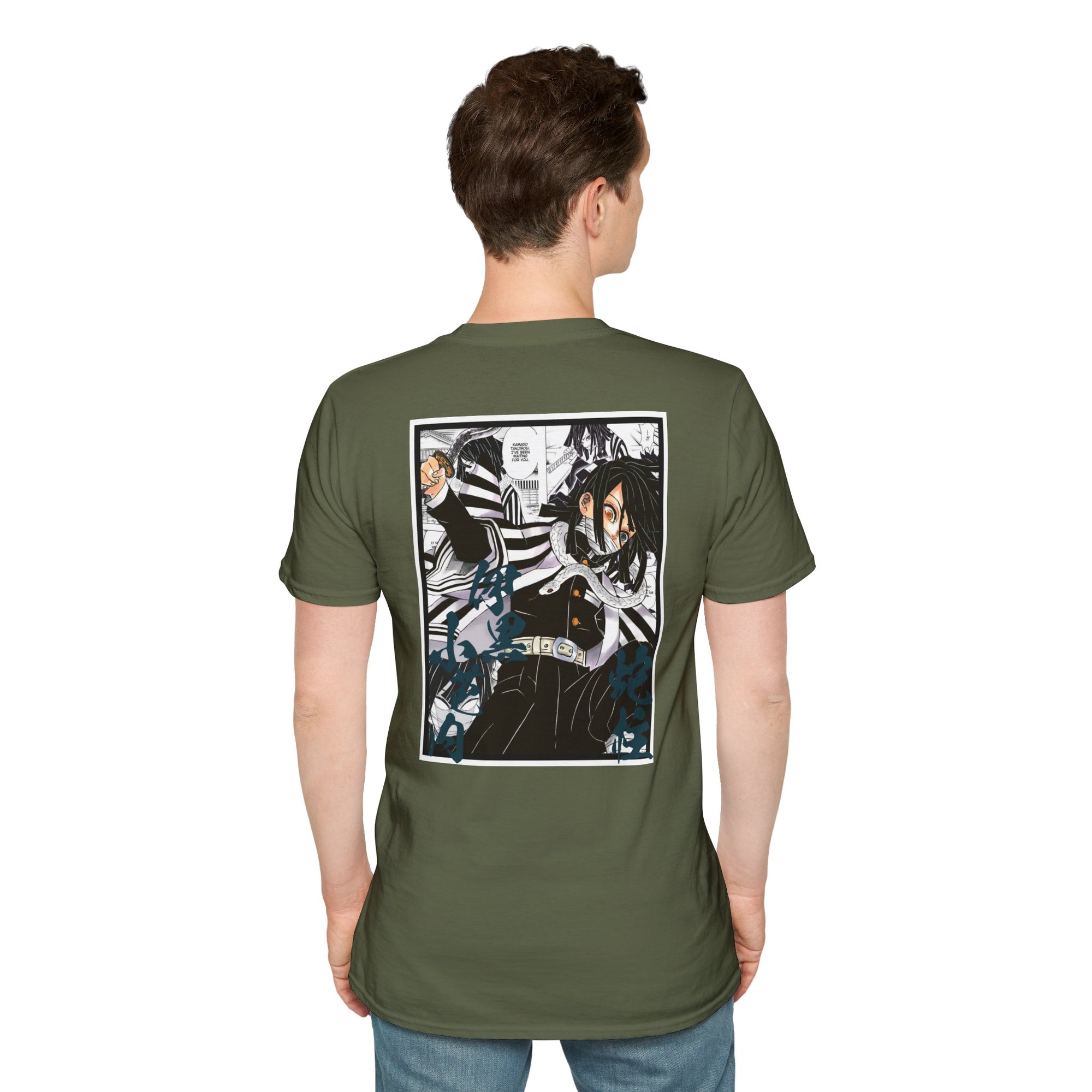 Camiseta informal Obanai Iguro (DEMON SLAYER)