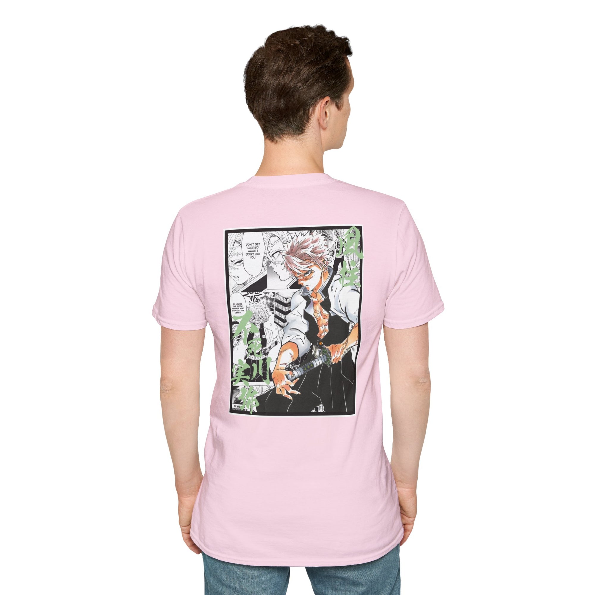 Camiseta informal Sanemi Shinazugawa (DEMON SLAYER)