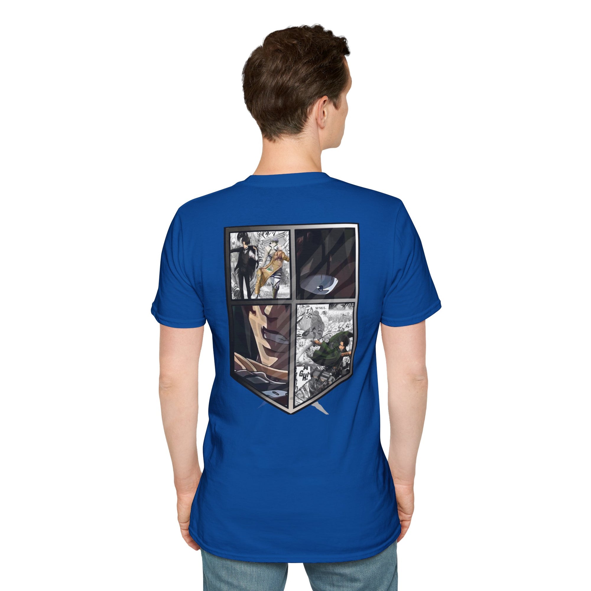 Camiseta informal de Levi Ackerman (ATAQUE A LOS TITANES)