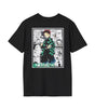 Camiseta informal Tanjiro Kamado (DEMON SLAYER)