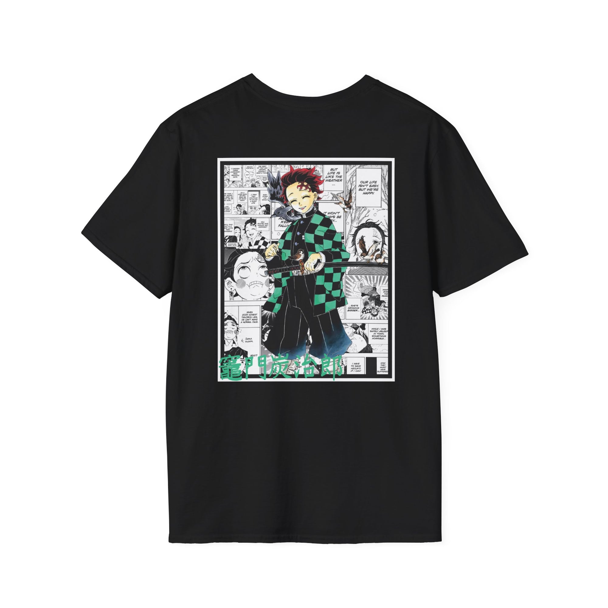 Camiseta informal Tanjiro Kamado (DEMON SLAYER)