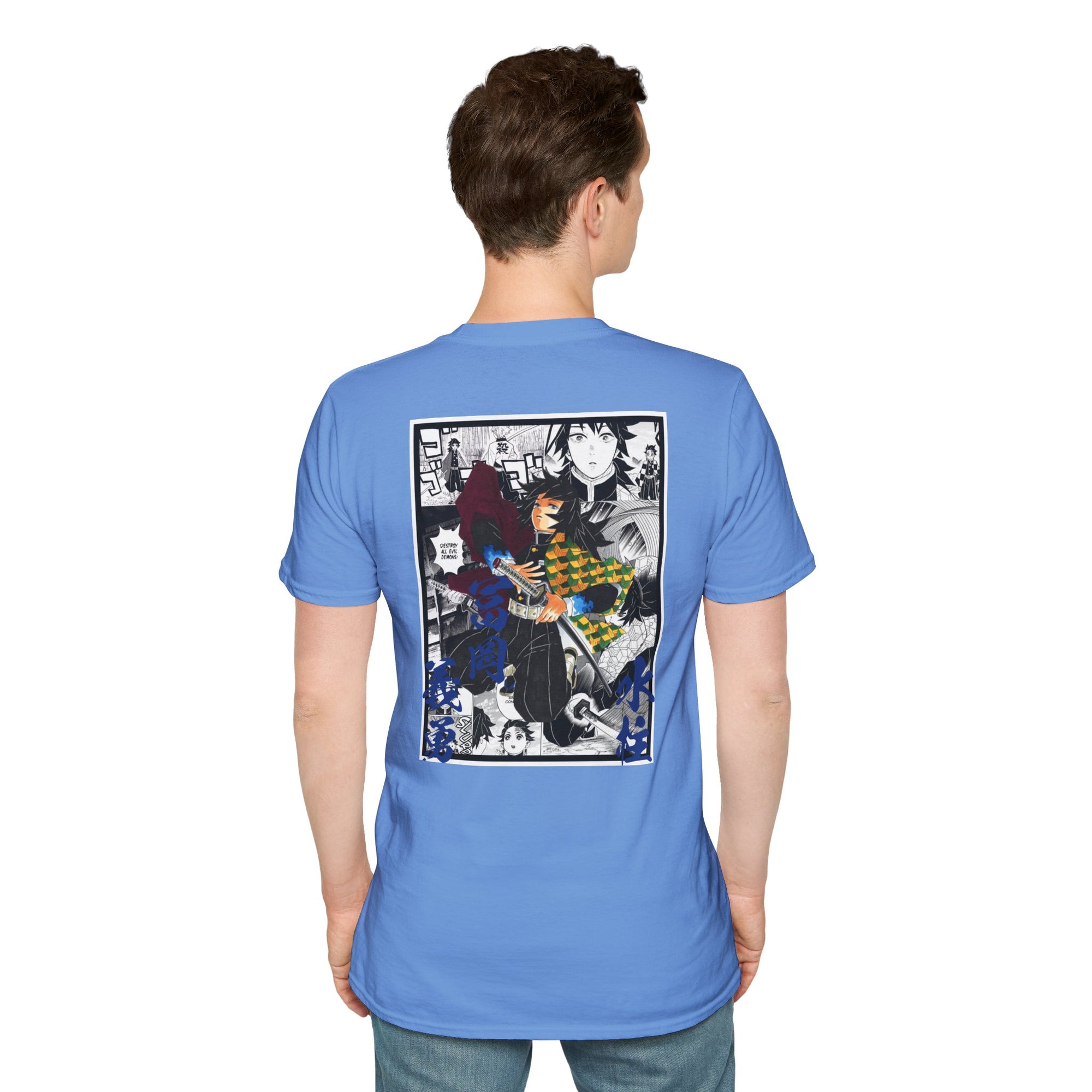Camiseta informal Giyu Tomioka (DEMON SLAYER)