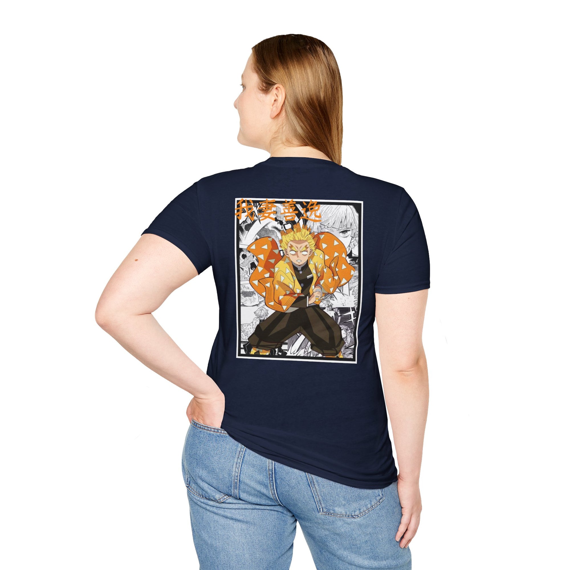 Camiseta informal Zenitsu Agatsuma (DEMON SLAYER)