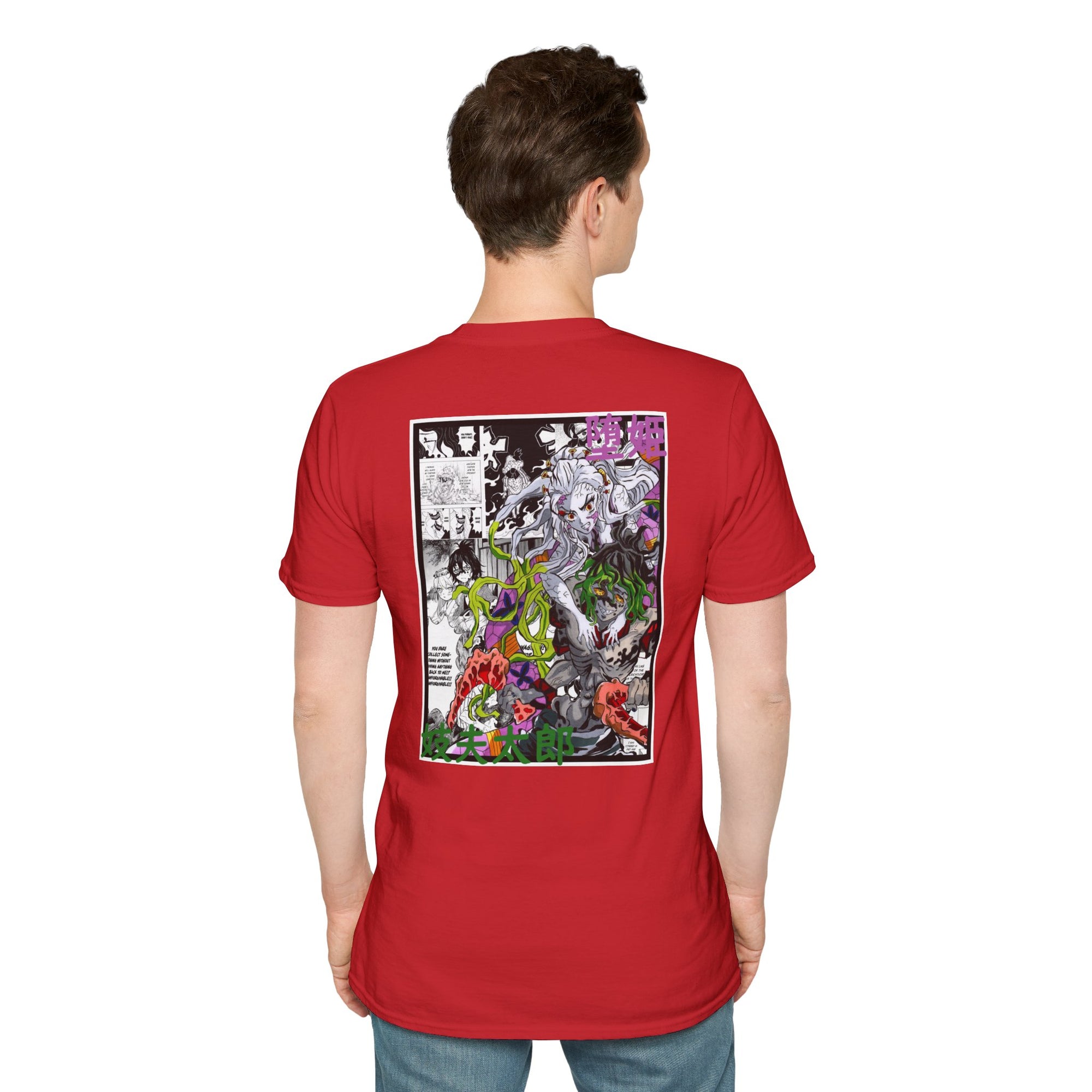 Camiseta informal Gyutaro y Daki (DEMON SLAYER)