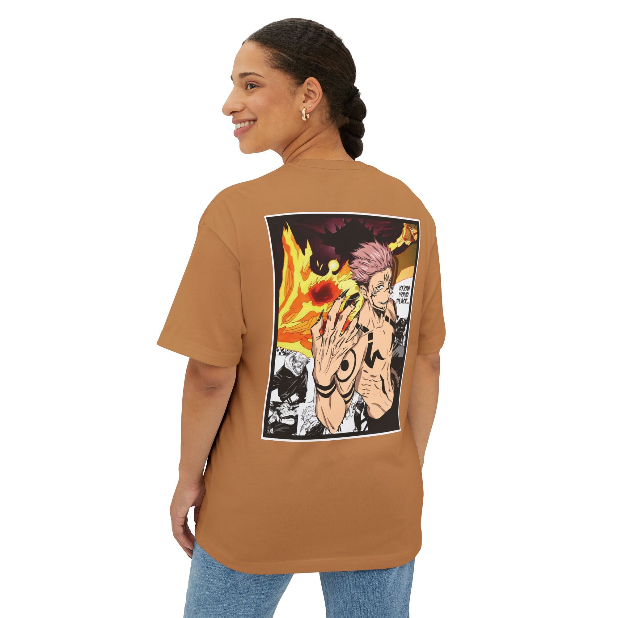 Camiseta extragrande de Ryomen Sukuna (JUJUTSU KAISEN)