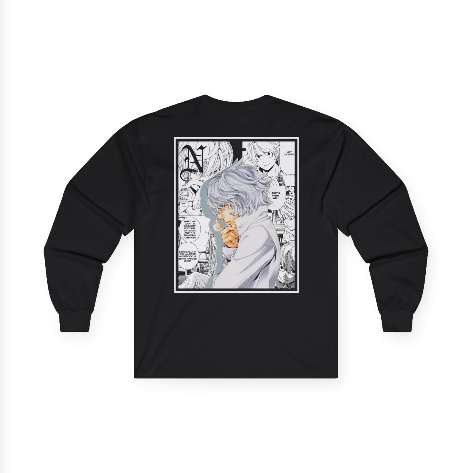 N. (DEATH NOTE) Long Sleeve