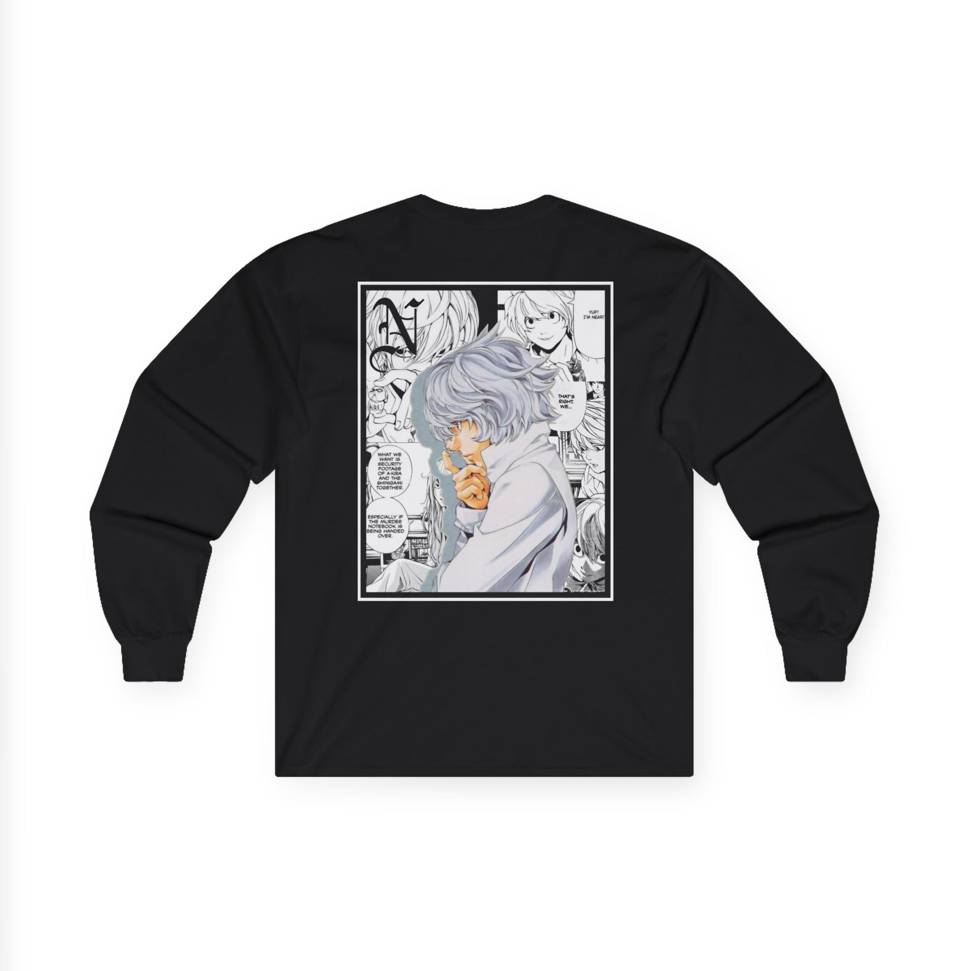 N. (DEATH NOTE) Long Sleeve