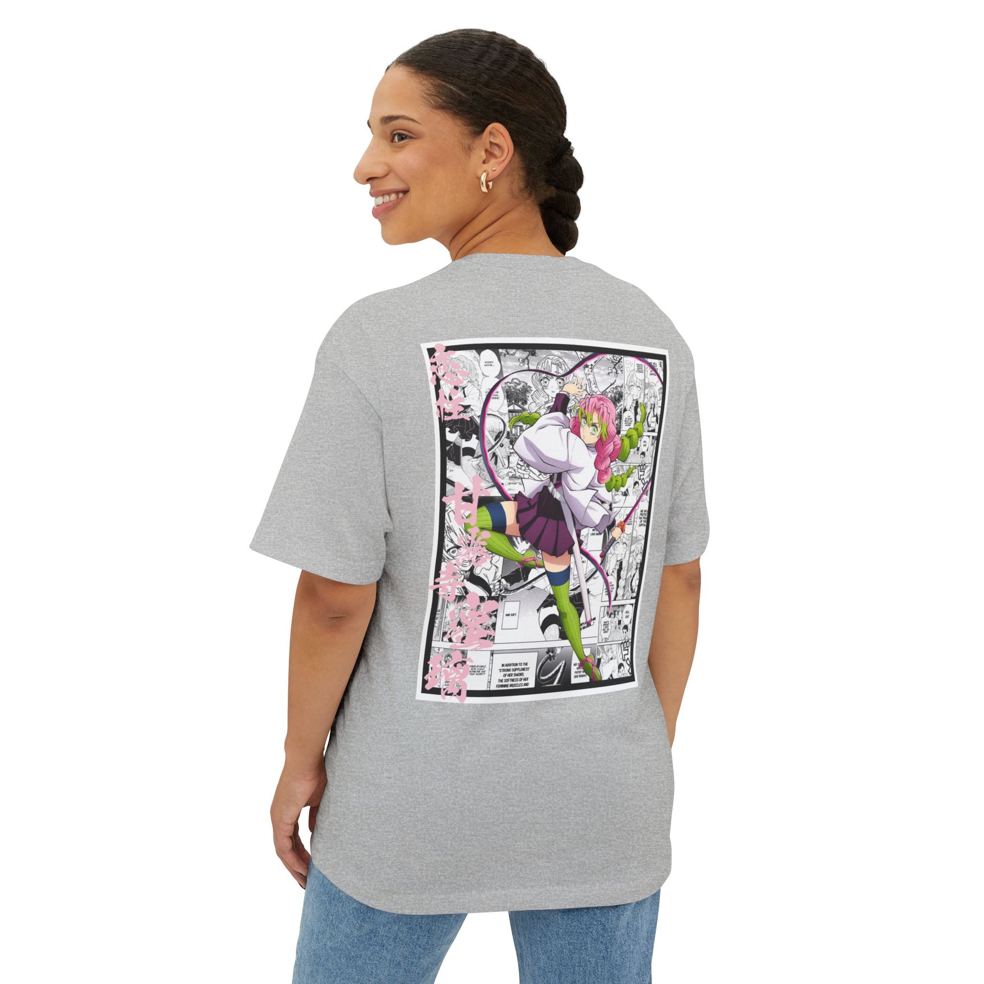 Kanroji Mitsuri (DEMON SLAYER) Premium Oversized Tee