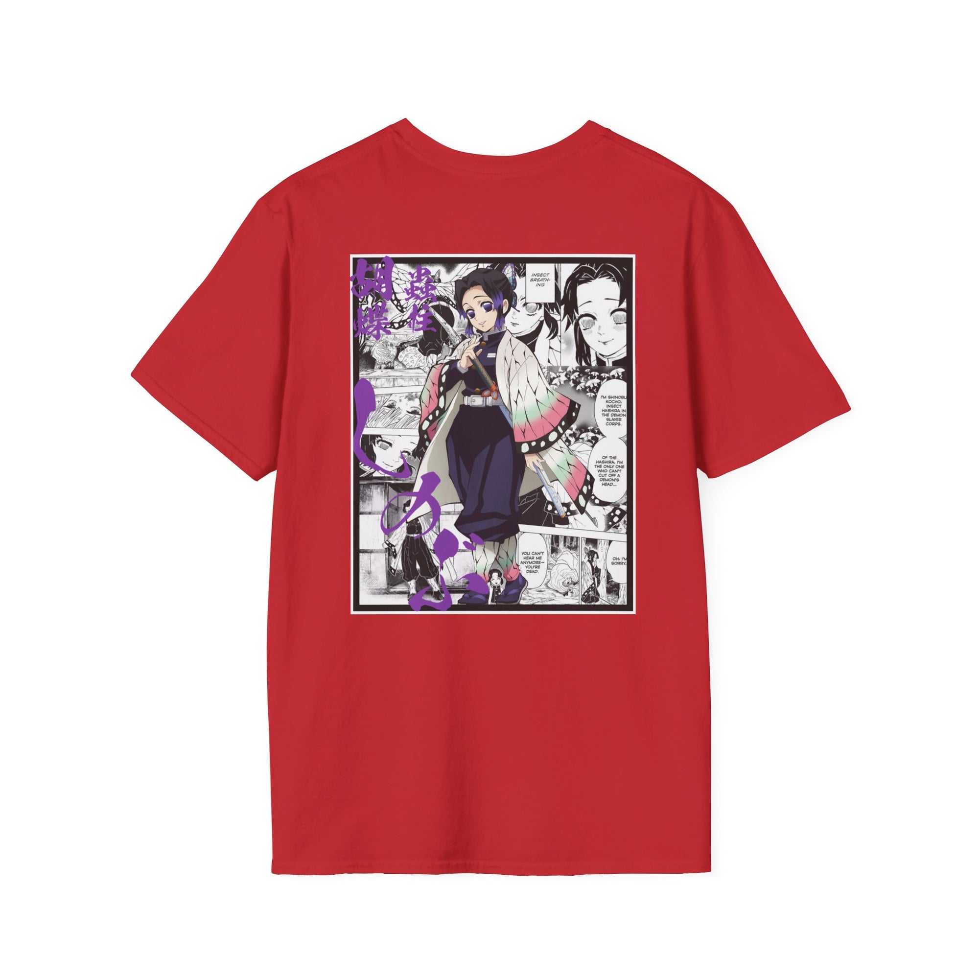 Camiseta informal de Shinobu Kochō (DEMON SLAYER)