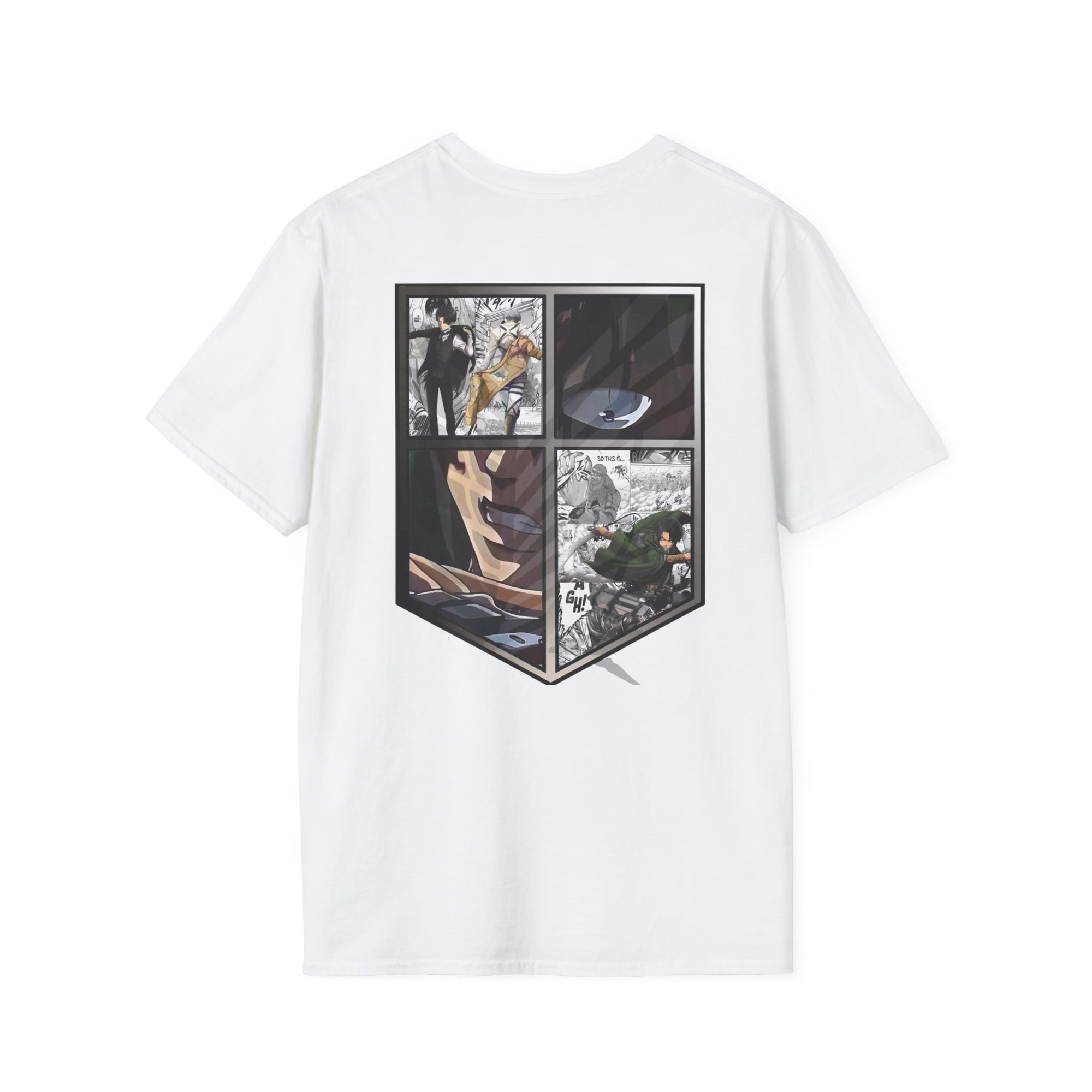 Camiseta informal de Levi Ackerman (ATAQUE A LOS TITANES)
