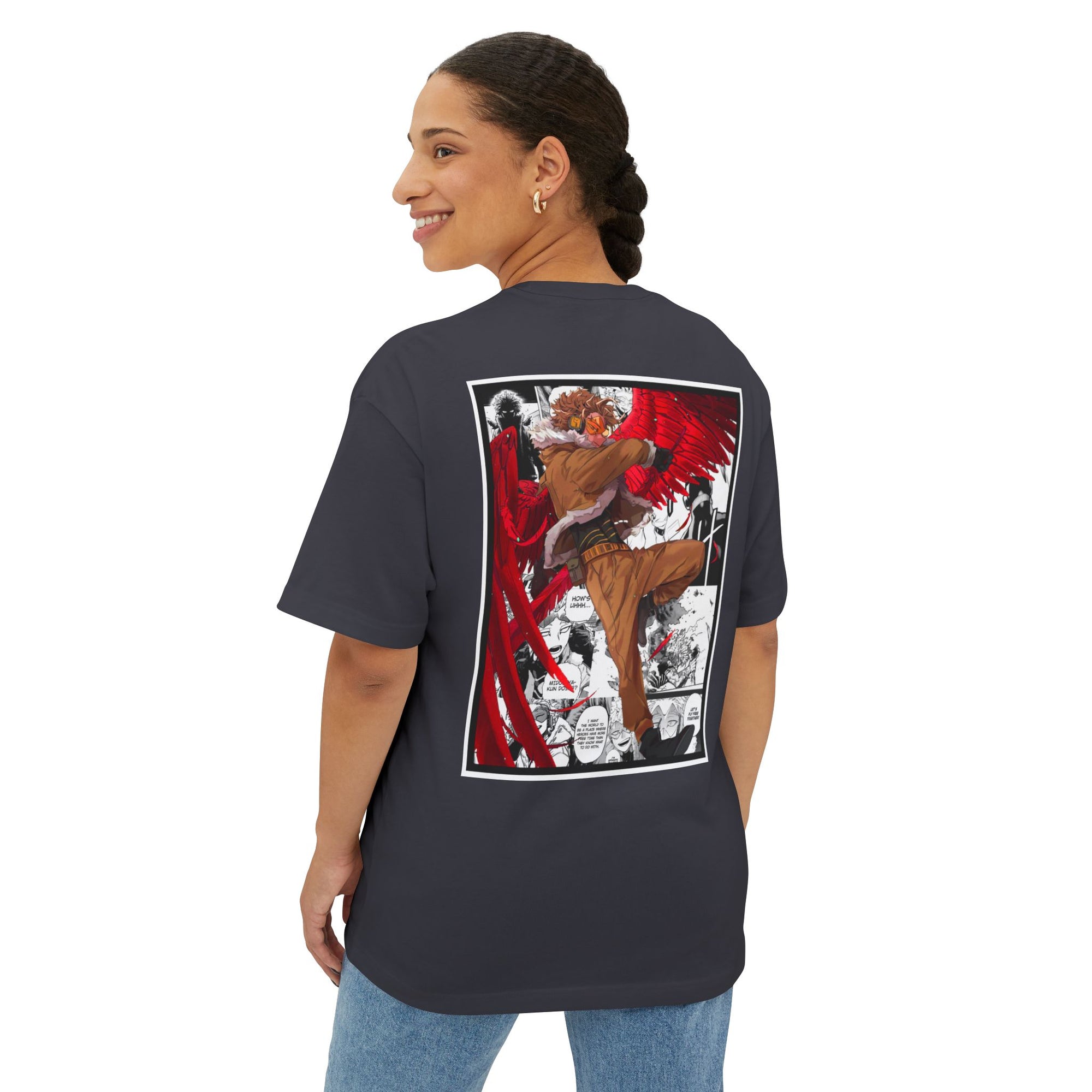Keigo Takami "Hawks" (My Hero Academia) Premium Oversized Tee