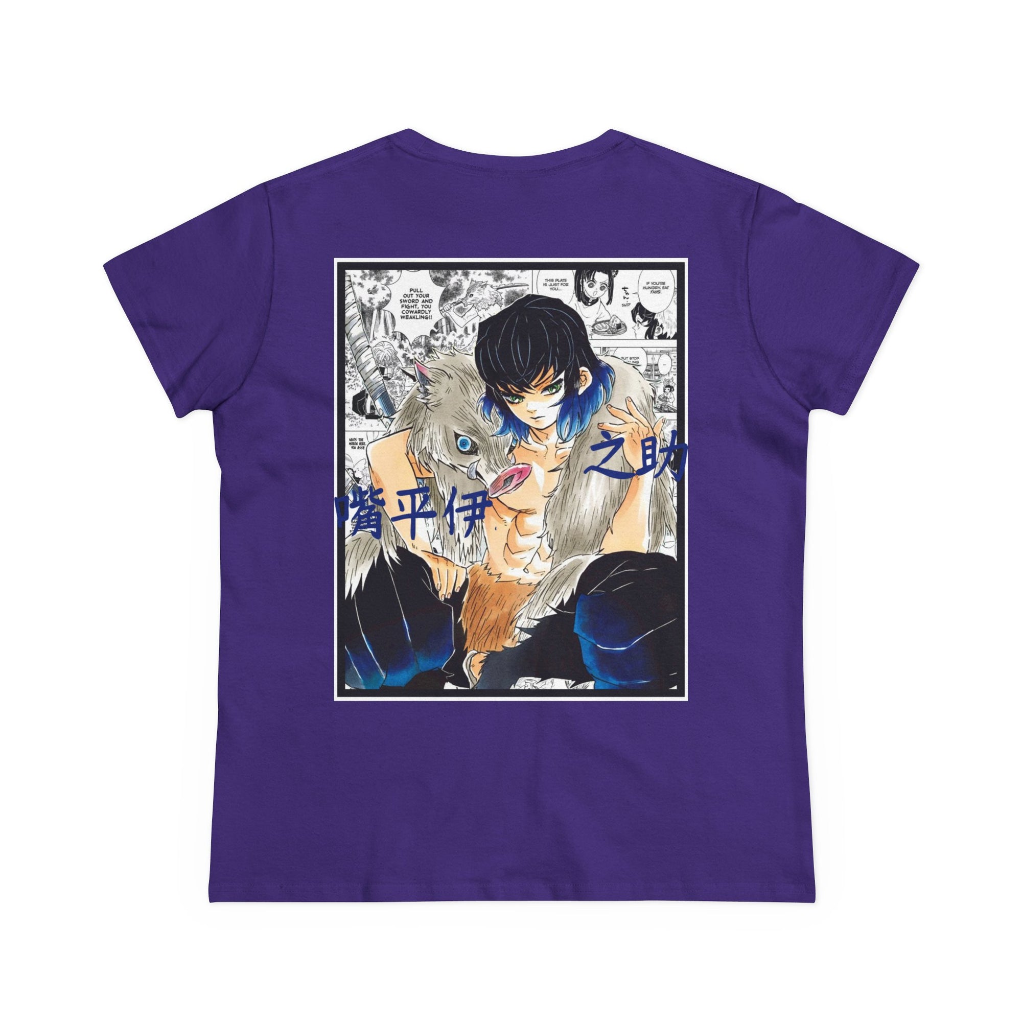 Camiseta de mujer Inosuke Hashibira (DEMON SLAYER)