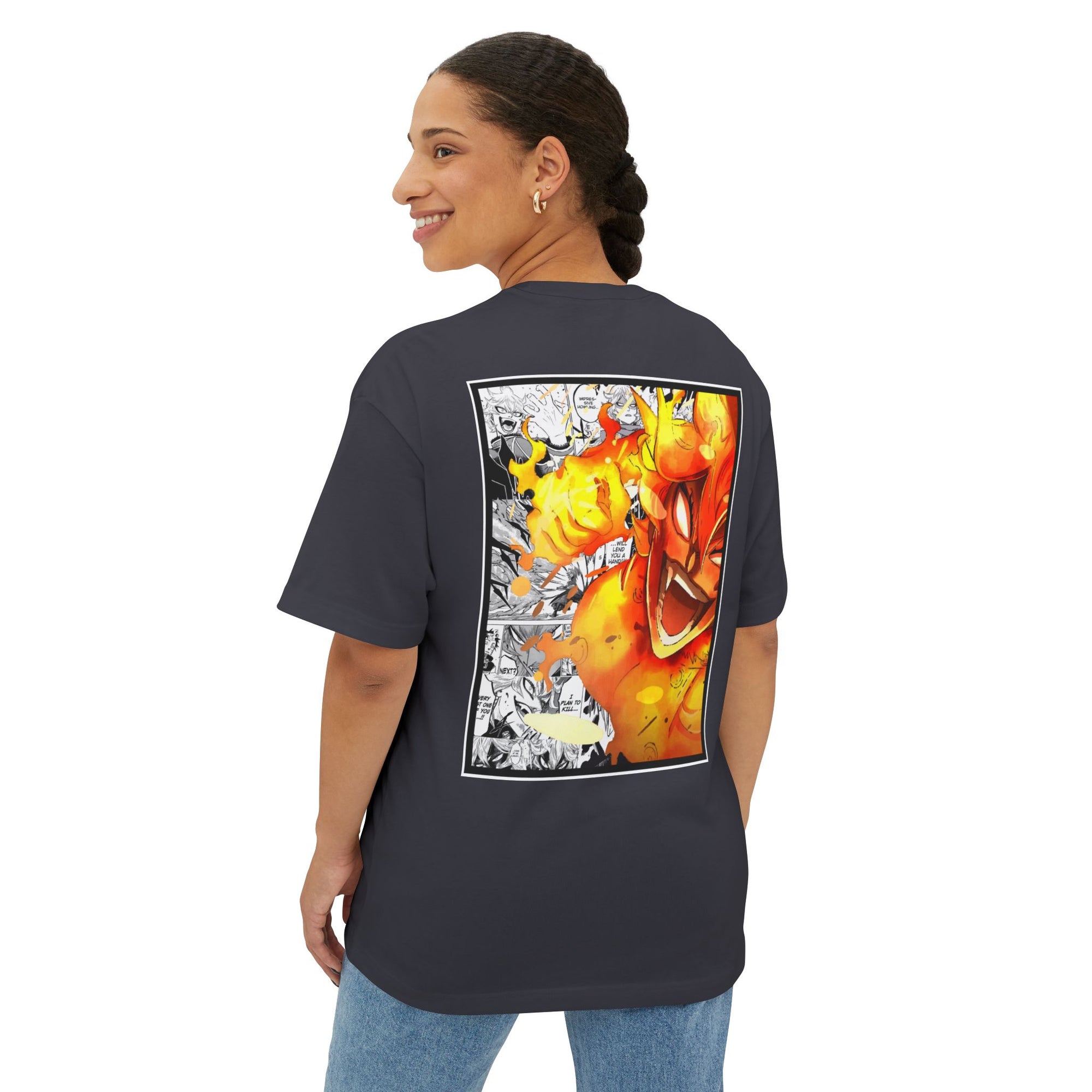 Mereoleona Vermillion (Black Clover) Premium Oversized Tee