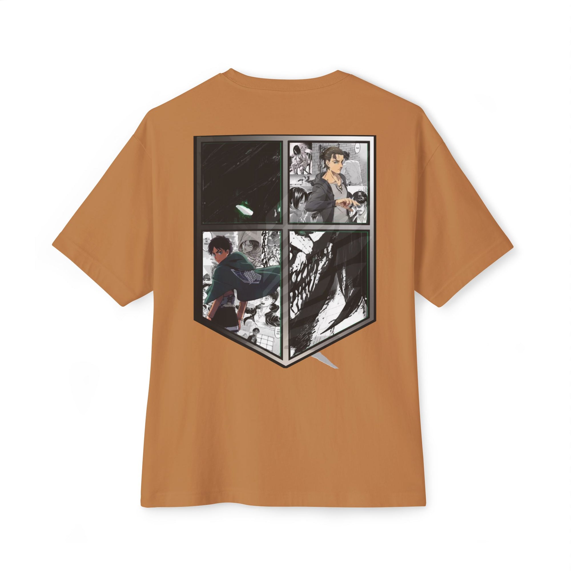 Camiseta extragrande de Eren Yeager (ATTACKONTITAN)