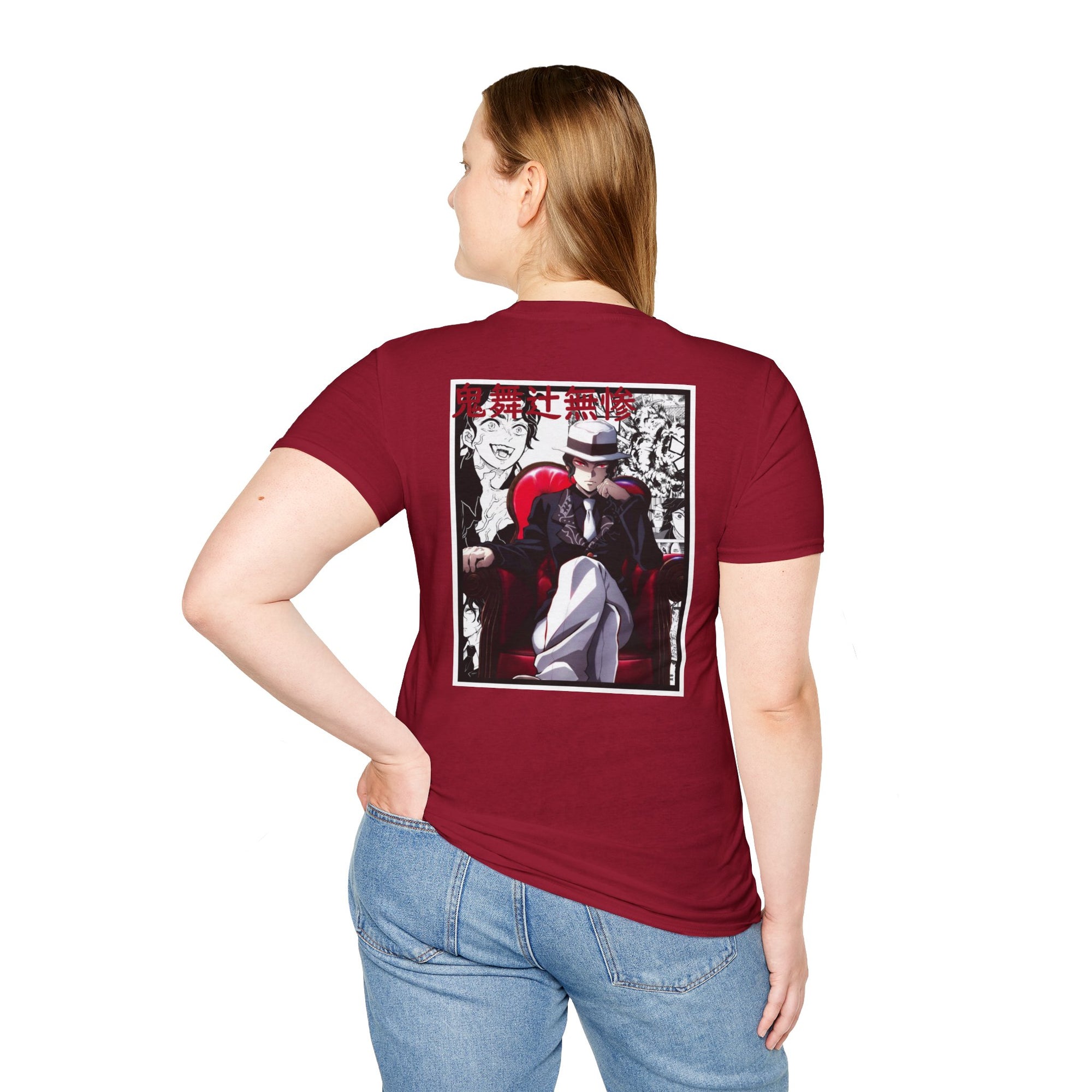 Camiseta informal Muzan Kibutsuji (DEMON SLAYER)