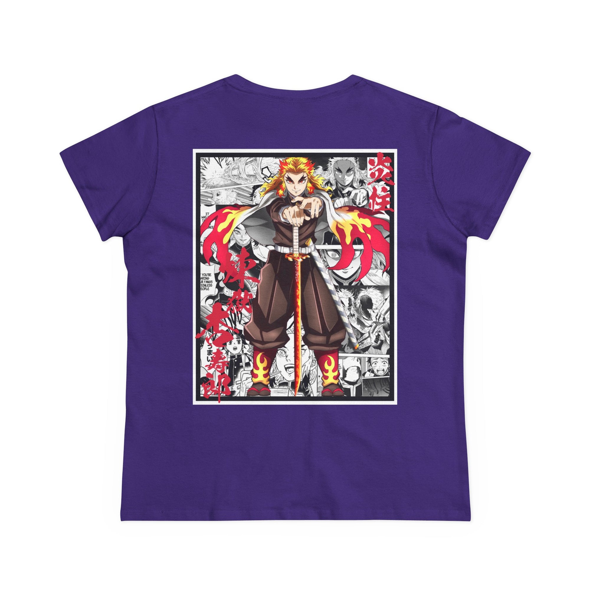 Camiseta de mujer Kyojuro Rengoku (DEMON SLAYER)