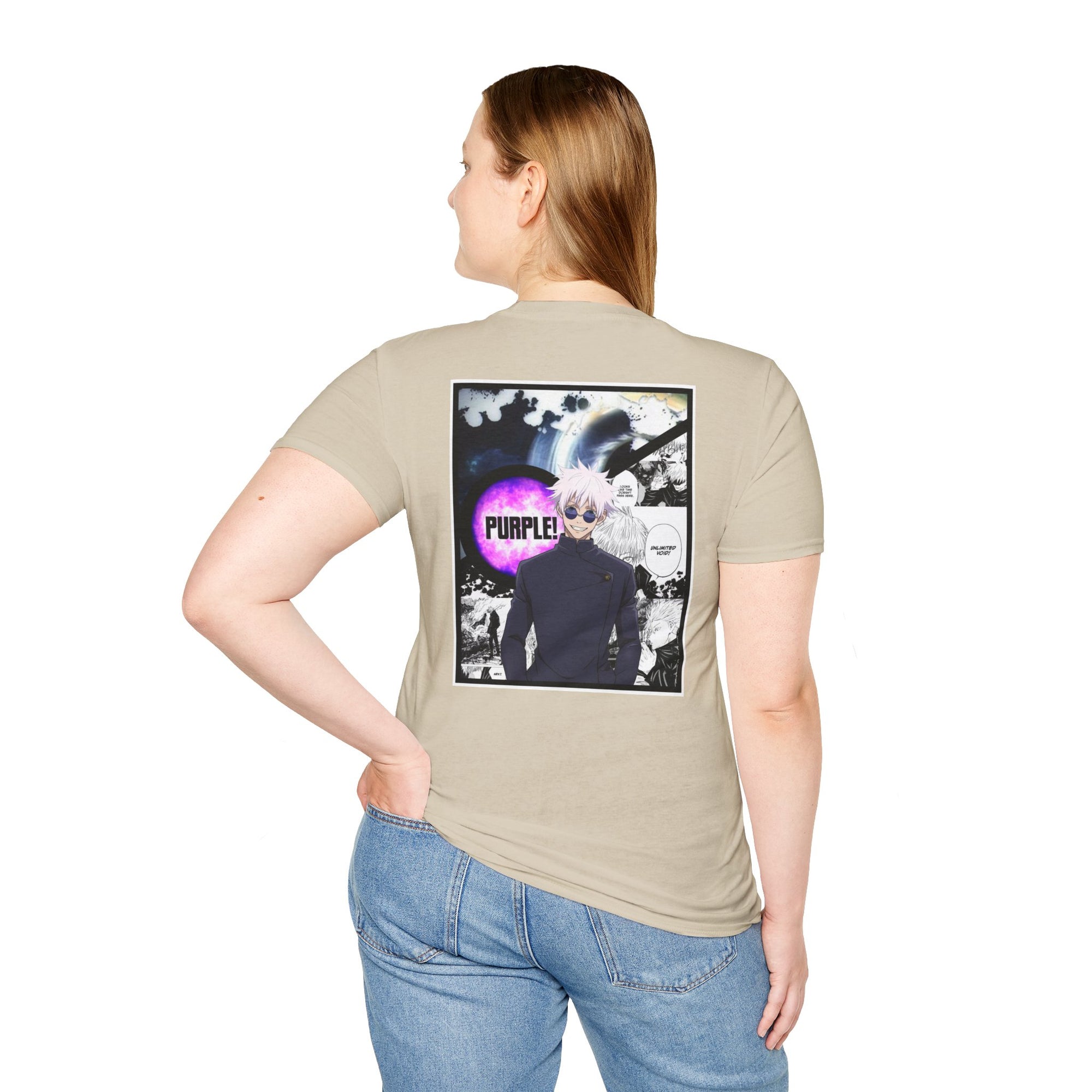 Camiseta informal Satoru Gojo (JUJUTSU KAISEN)