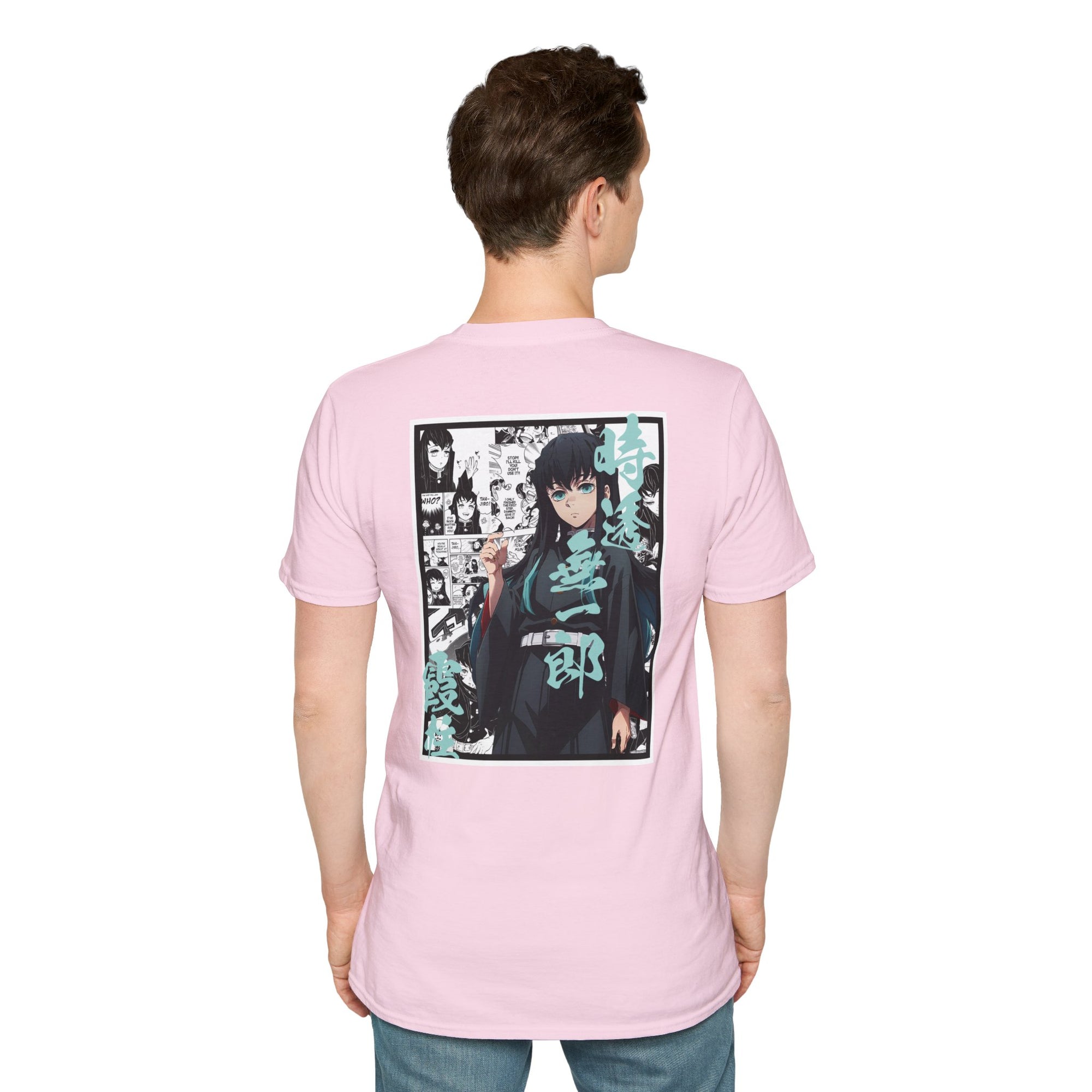 Camiseta informal de Muichiro Tokito (DEMON SLAYER)
