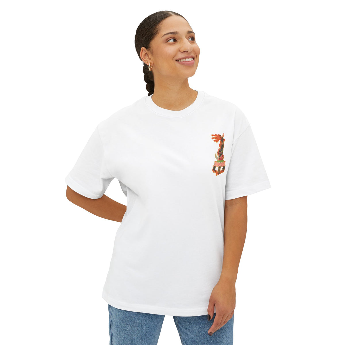 Camiseta extragrande de Nezuko Kamado (DEMON SLAYER)